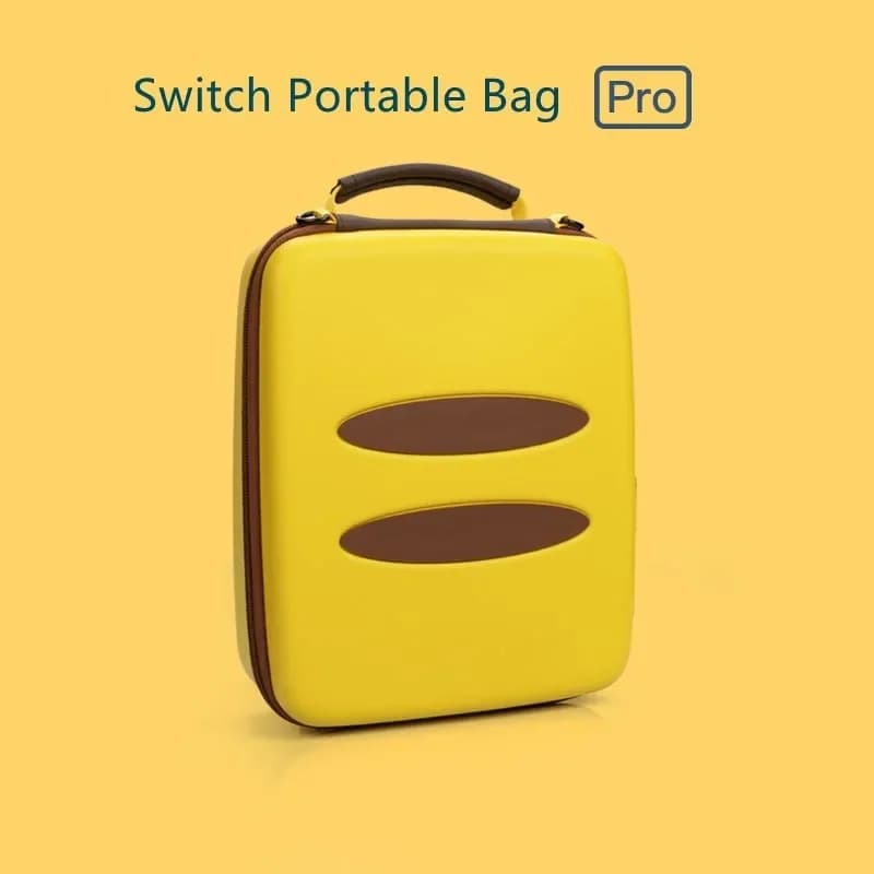 Custodia protettiva portatile Geekshare custodia rigida da viaggio a righe Pro Max Box per accessori per Nintendo Switch