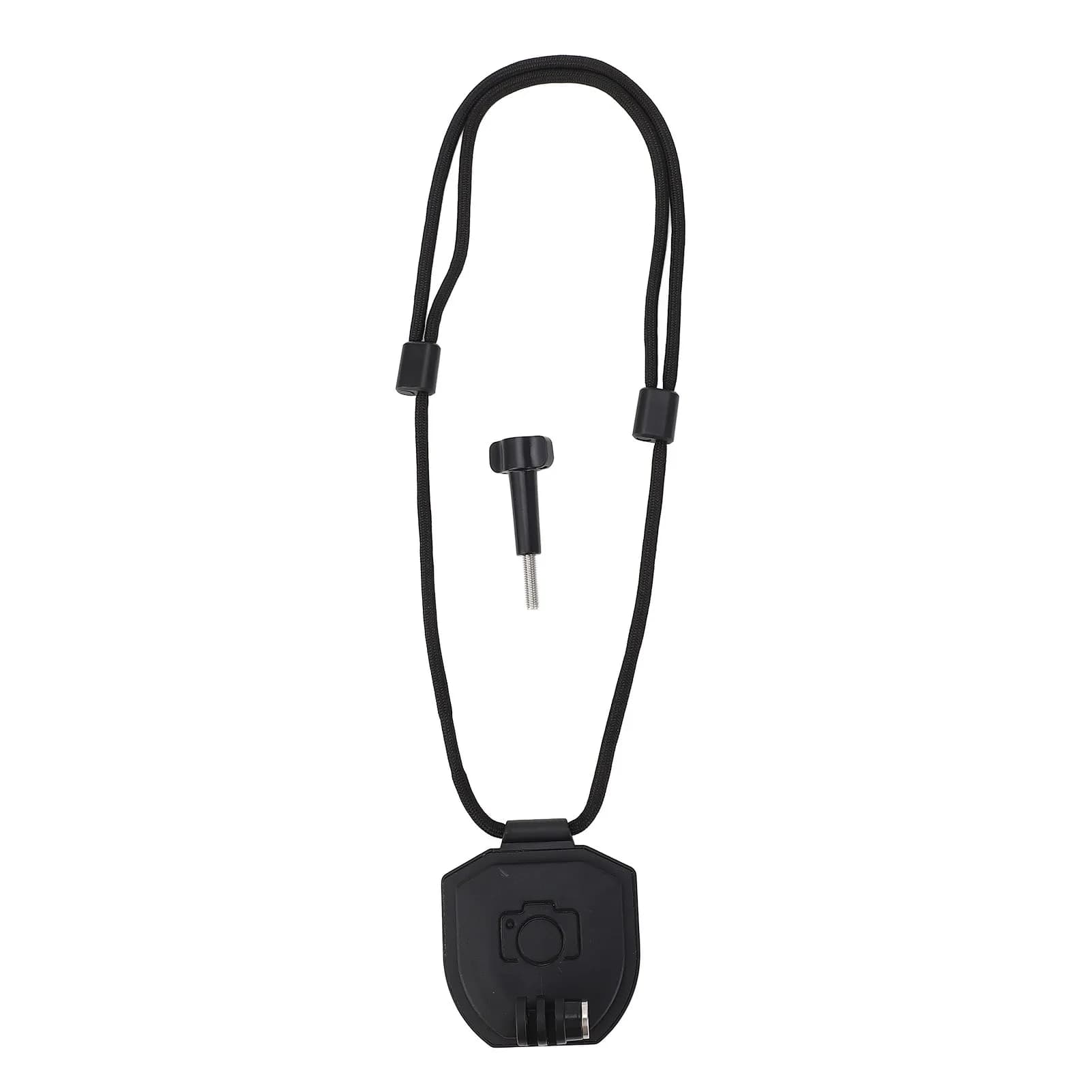 Supporto Magnetico da Collo per Riprese POV, Robusto Supporto Magnetico Regolabile per Action Camera, Rotazione a 360 Gradi per 3