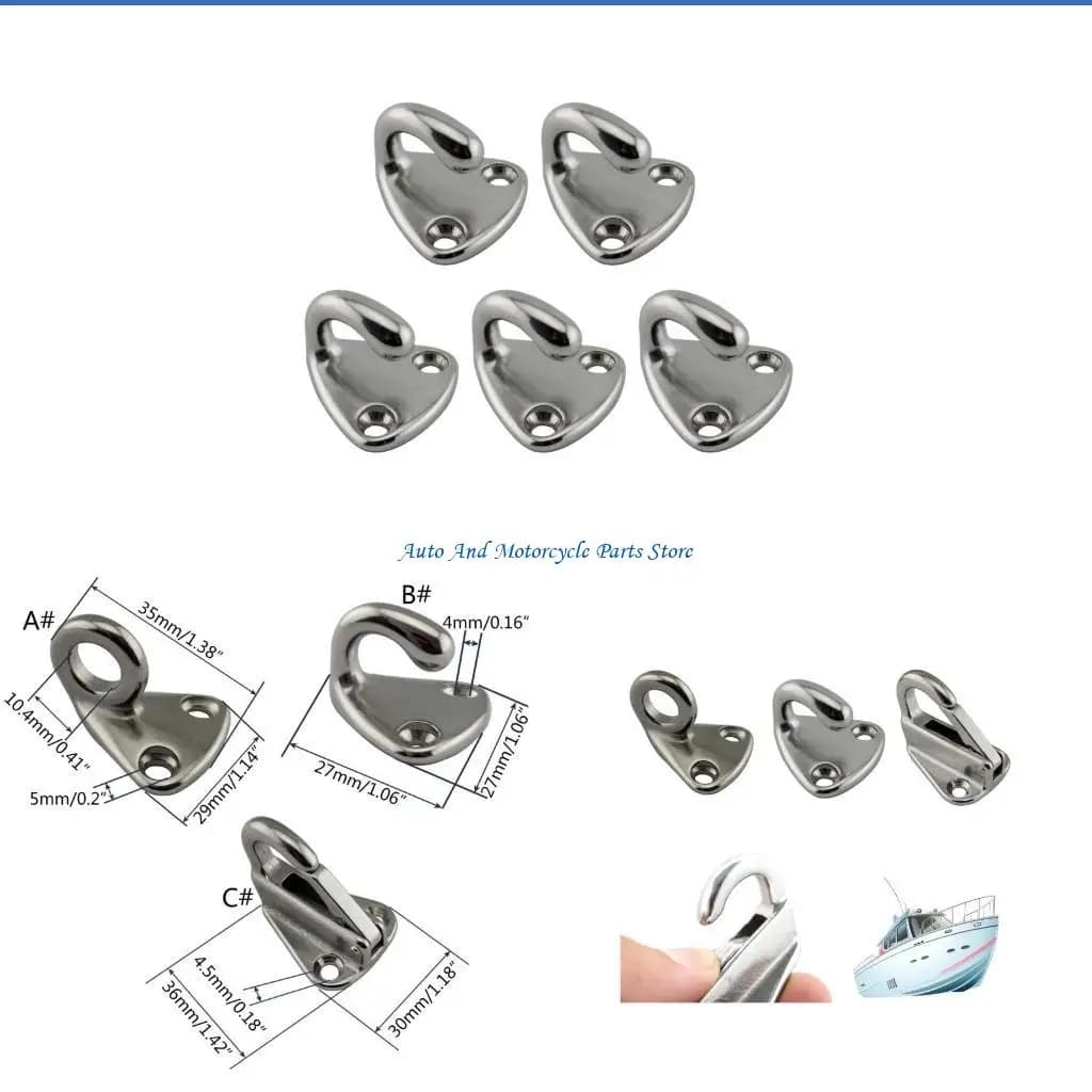 Ganci rivestimento marino p9fd ganci molla in acciaio inossidabile attacco ganci corda corda