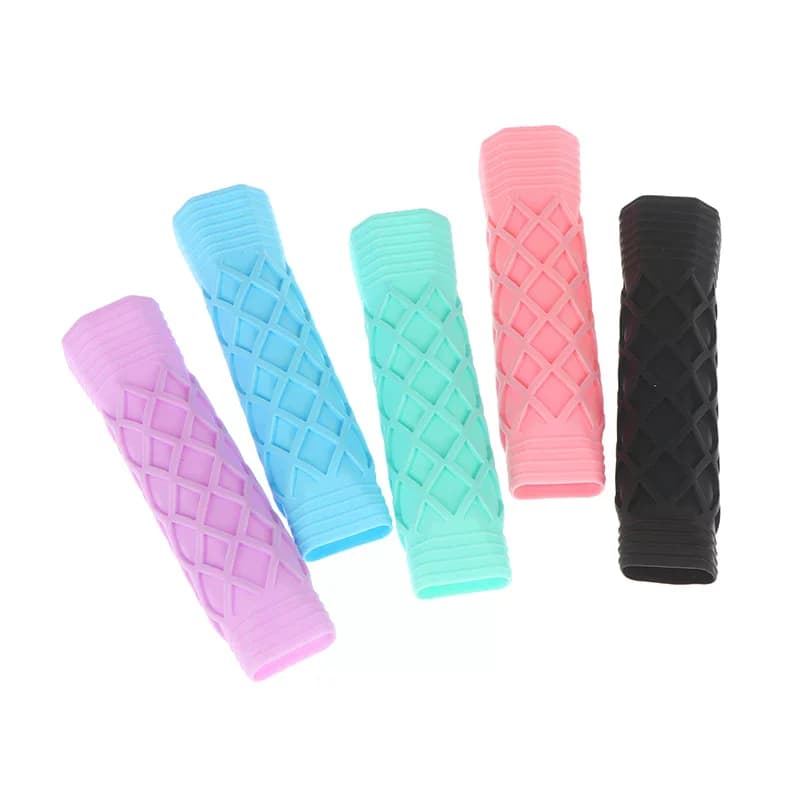 Copertura universale in silicone per impugnatura racchetta da pickleball, antiscivolo e antiurto, per racchette da tennis e pickleball (1 pezzo)