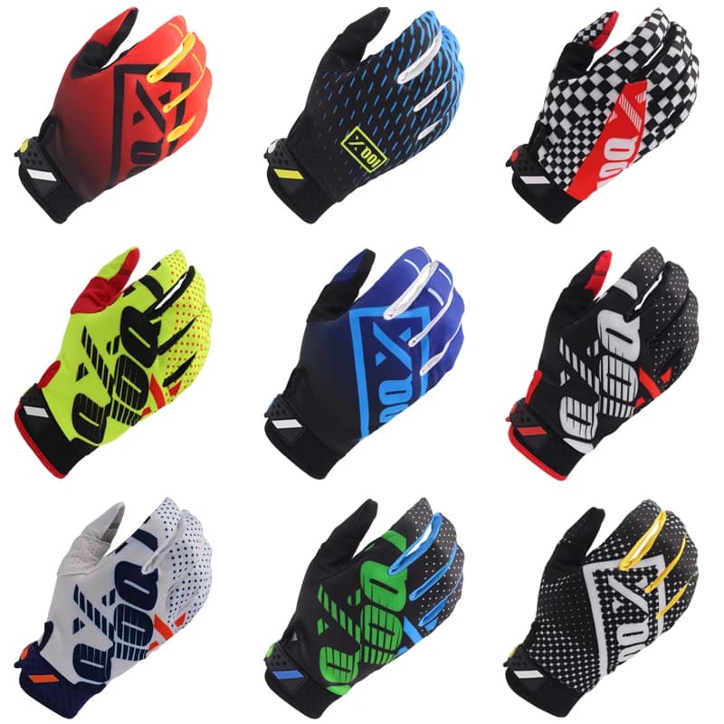 Guanti da Ciclismo Estivi IOQX Team per Uomo e Donna, per Moto, MTB/Bici da Strada, BMX, ATV, XC, DH, Motocross