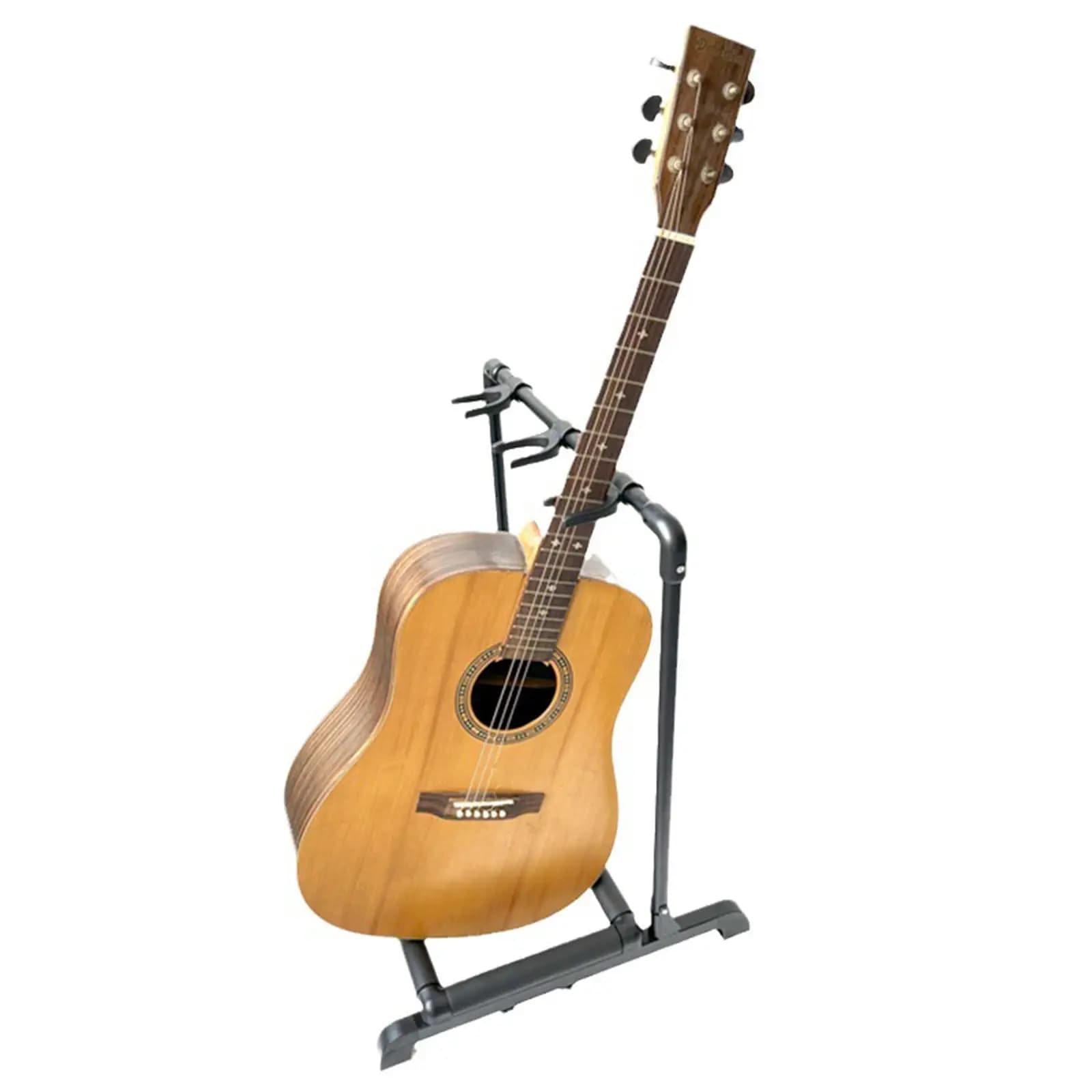 Supporto per chitarra elettrica Stabile universale Multi supporto per chitarra Supporto per musica in metallo da pavimento per basso elettrico acustico classico Ukulele