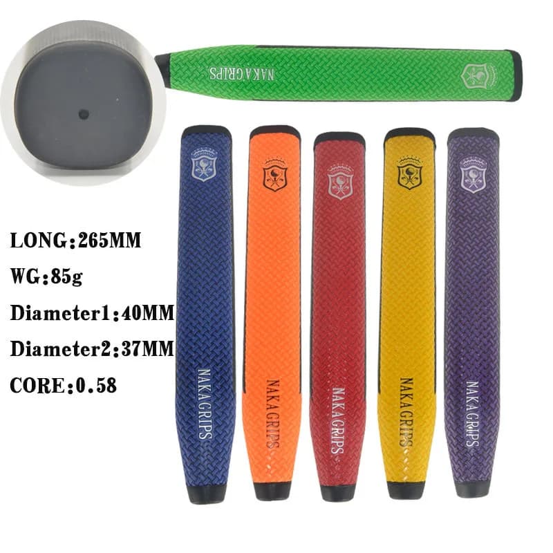 Manopole per putter da golf Putter a forma di matita Impugnature in PU antiscivolo e ammortizzanti Disponibili multicolori