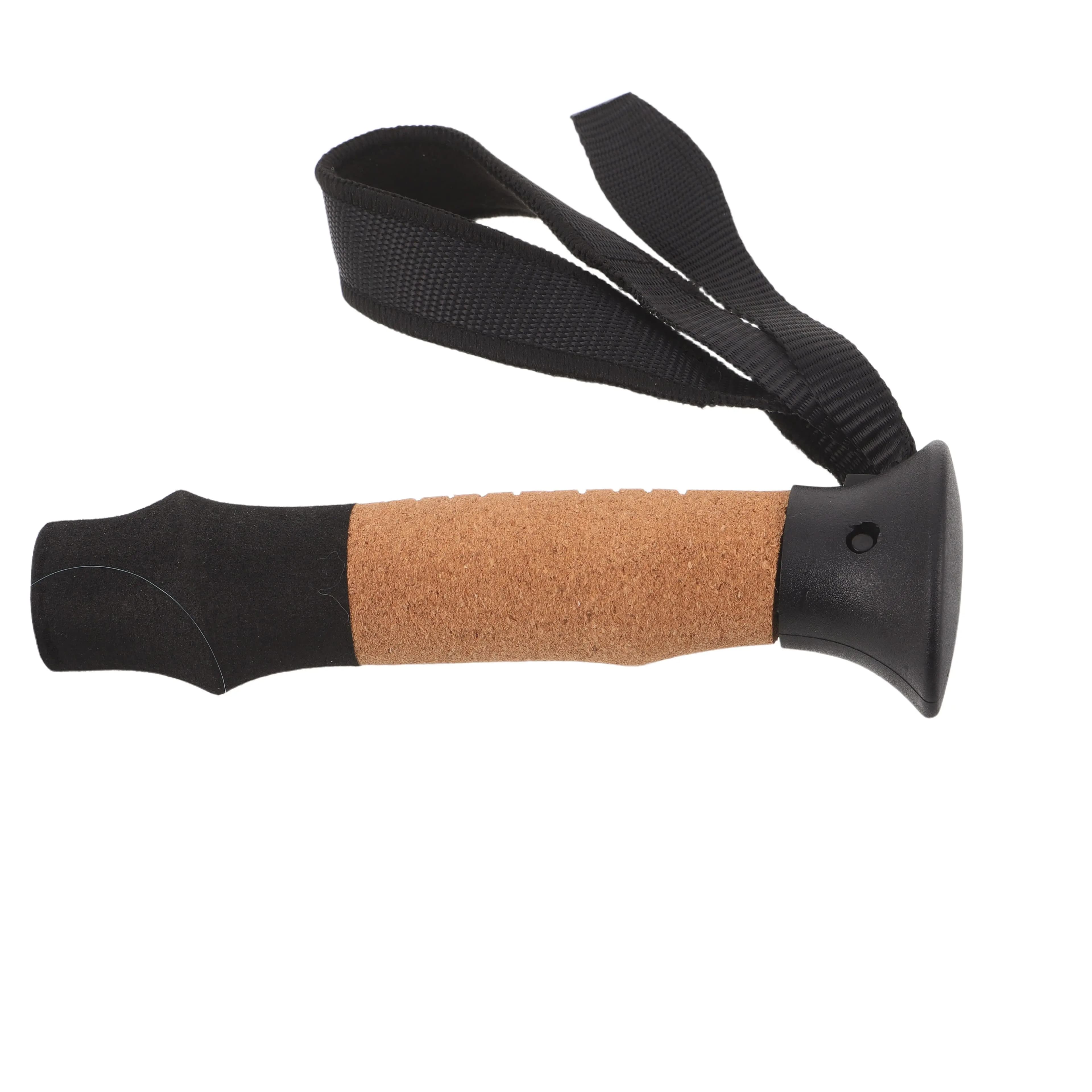Impugnatura Ergonomica in Sughero e Plastica per Bastone da Passeggio con Cinturino da Polso, Compatibile con Bastoni da Trekking e Canne