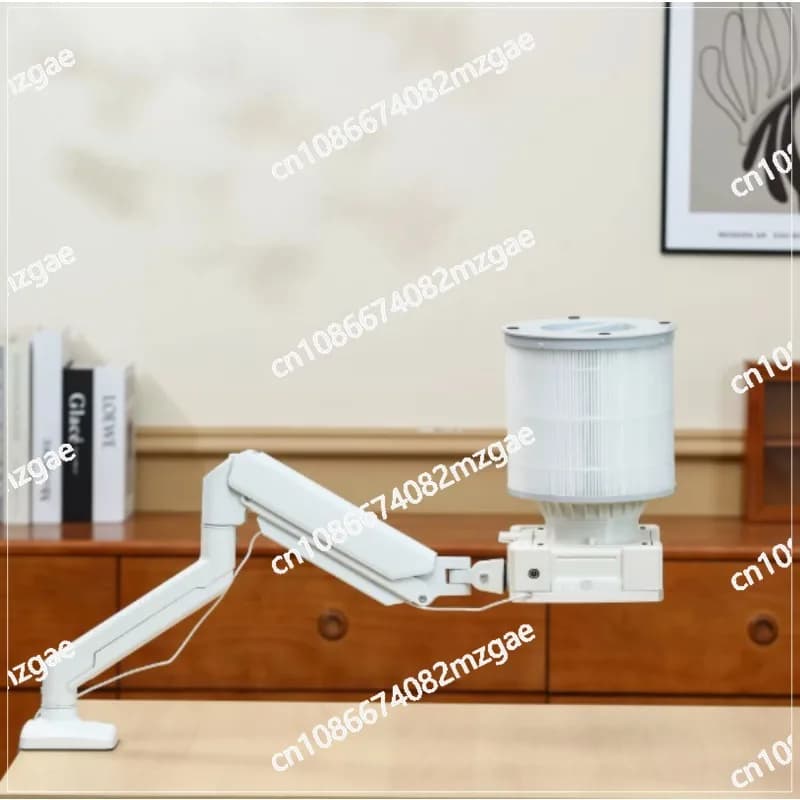 UA-002 Aspirapolvere Pieghevole per Unghie, Purificatore d'Aria, Adesivo da Scrivania, Verticale, per Intaglio del Legno e delle Noci