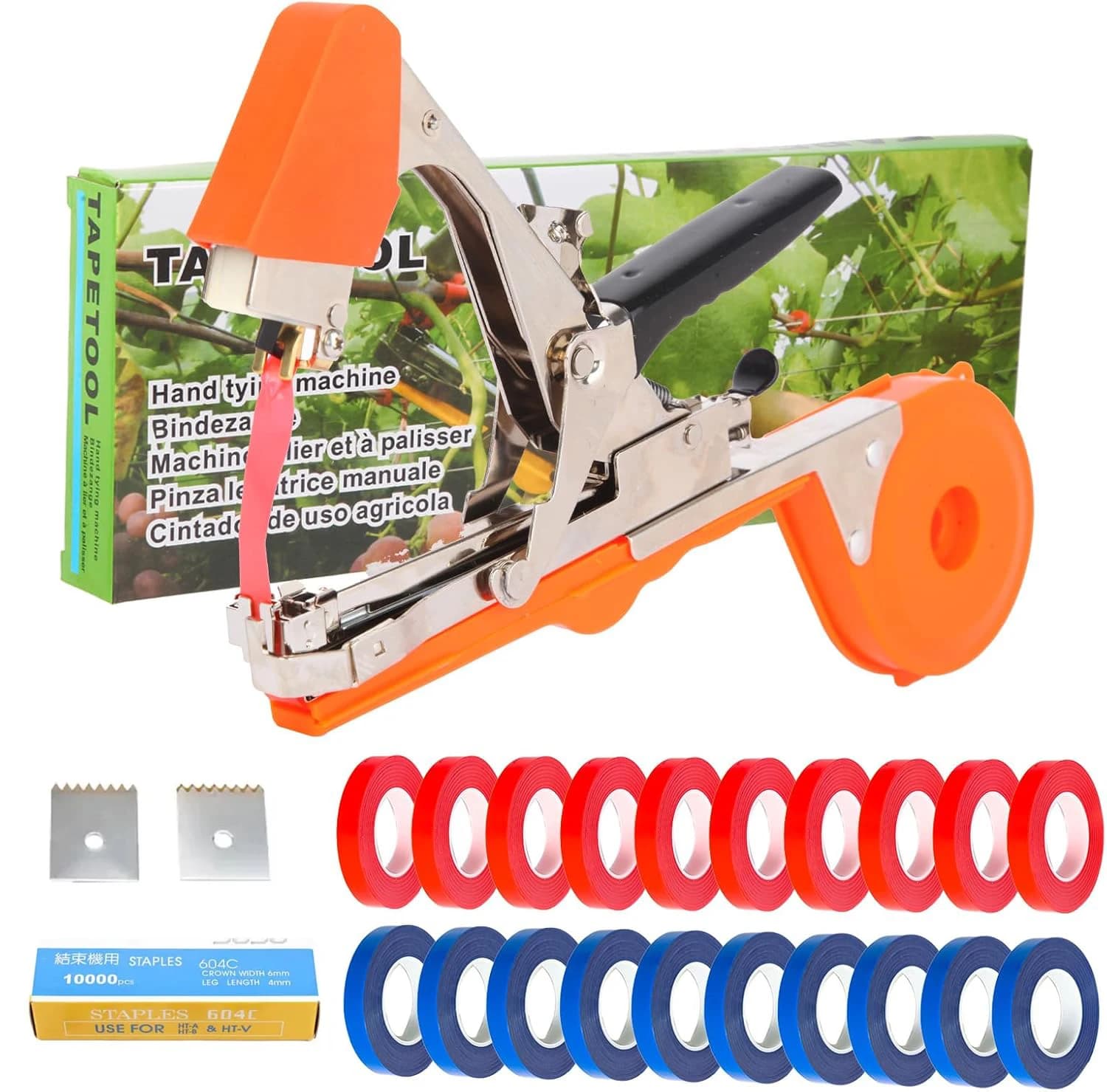 Hand binder for plant branches Garden plant binder Sauteed vegetable mixer Tapener Tools Tapener Garden Tools