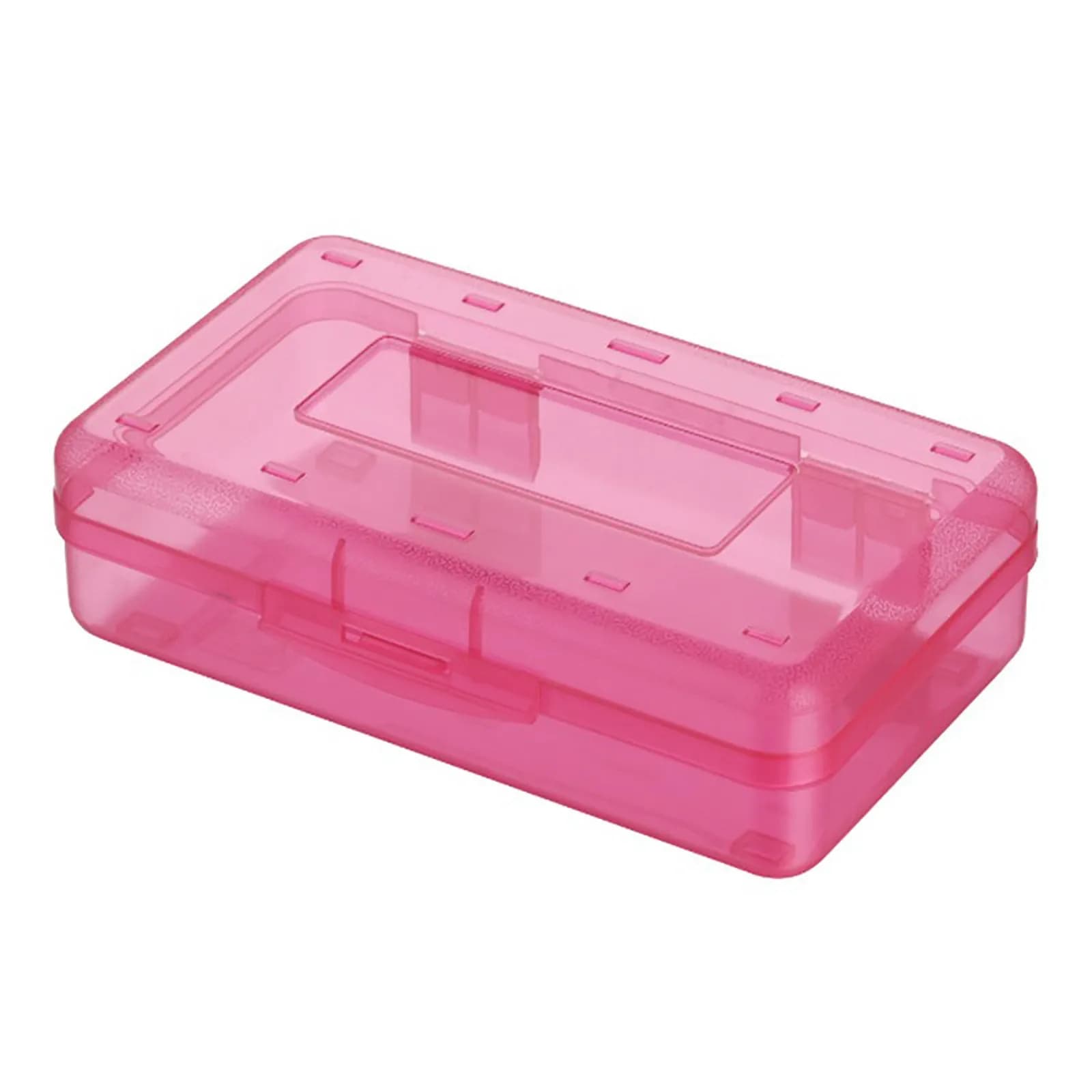 Astuccio per matite in plastica trasparente Astuccio per matite per studenti multifunzionale di grande capacità