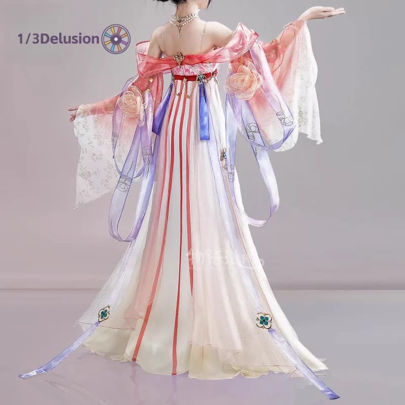 1/3Delusion Store Naraka: Bladepoint Tessa Costumi Cosplay Abito da donna Gioco di ruolo Uniforme Halloween Outfit Cina abito antico