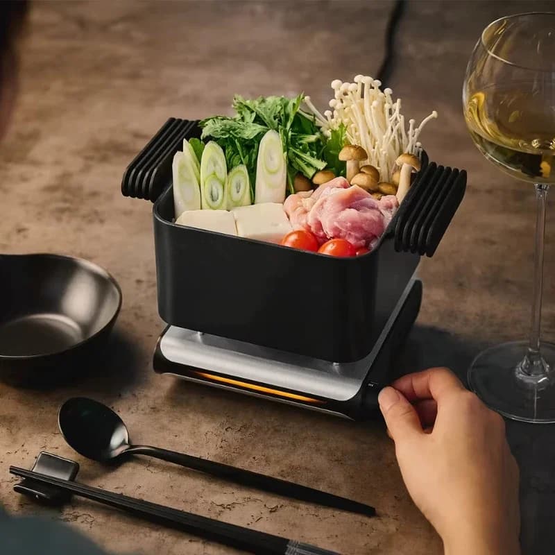 Multifunctional electric barbecue pan