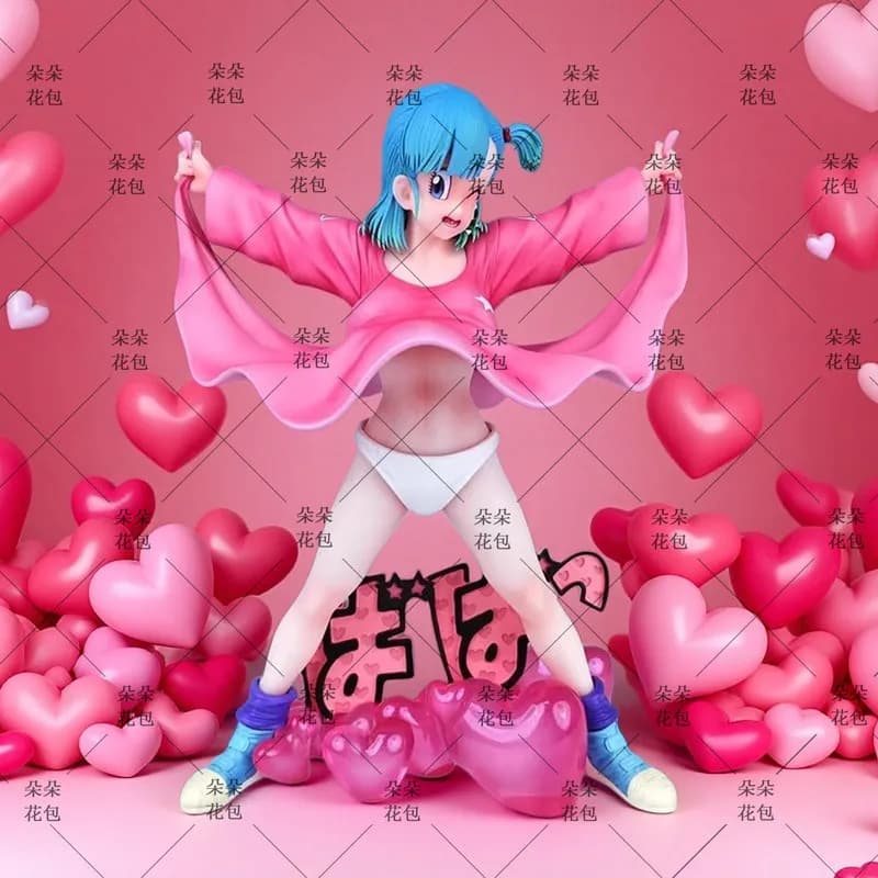 Statua da Collezione Anime GK Bulma Dragon Ball Serie Resonance, Figura Femminile Bidimensionale, Accessorio Anime per Adulti