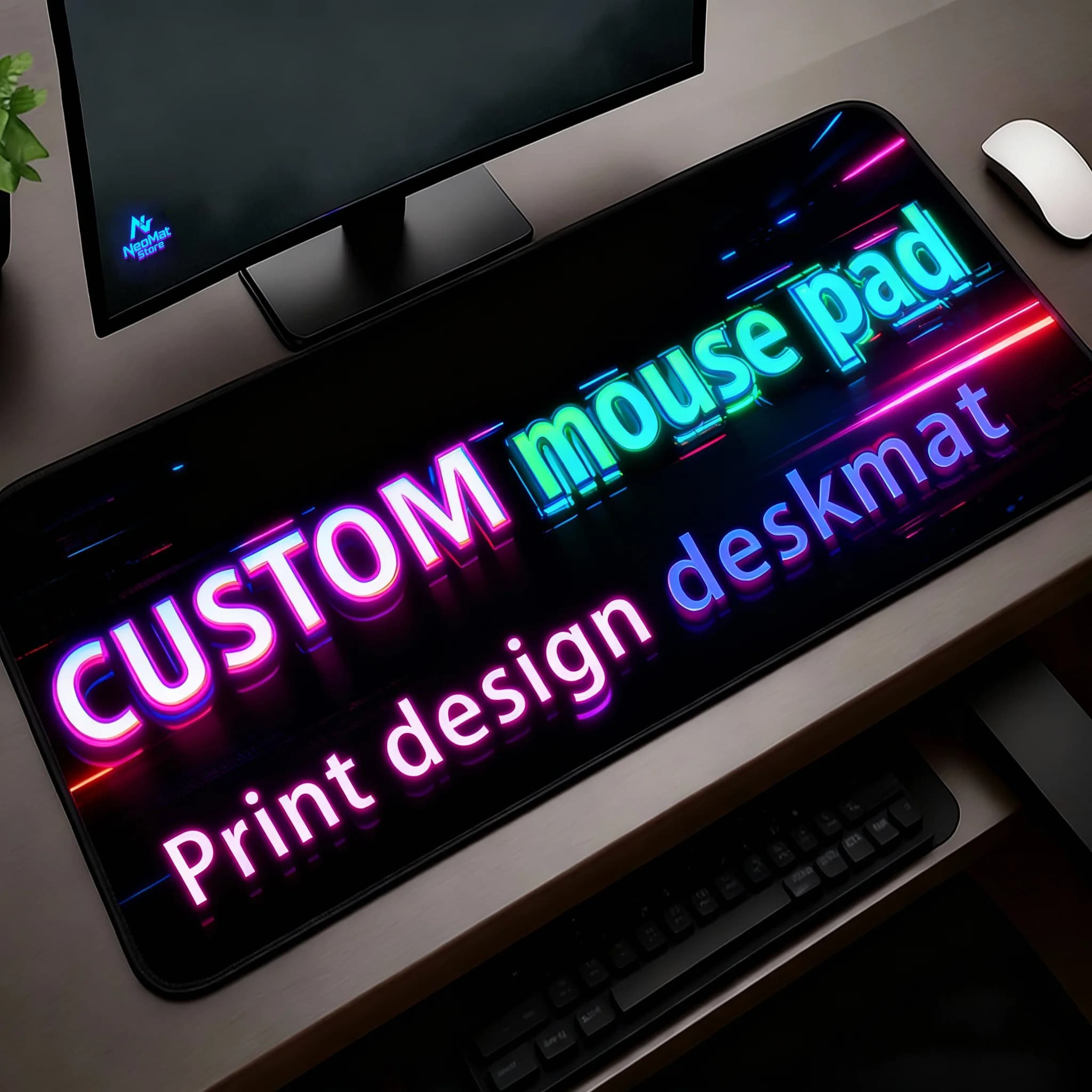 Tappetino per mouse dal design personalizzato Tappetino per computer da scrivania Tappetino in gomma personalizzato Tappetino per mouse 45x40 Tappetini per mouse vuoti a sublimazione antiscivolo Dimensioni Fai da te