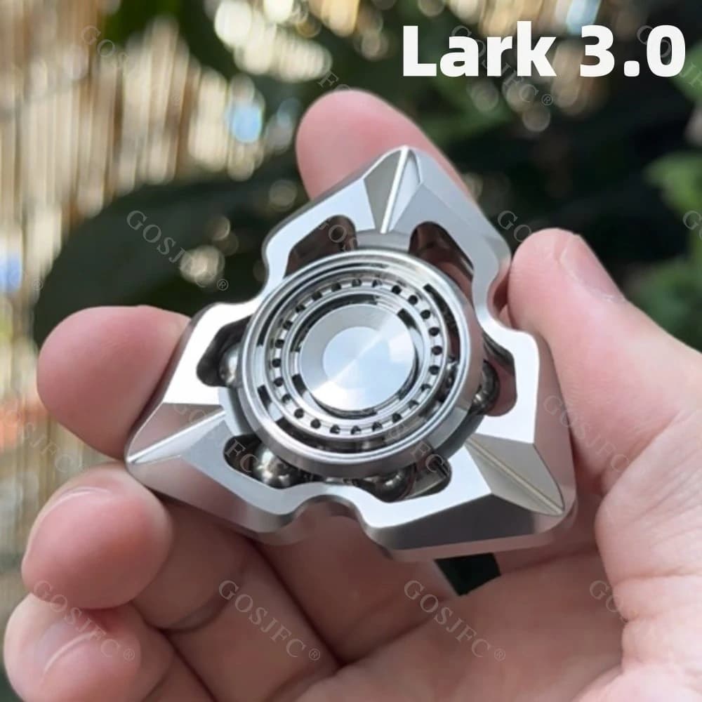 LARK Reincarnazione 3.0 Semplice Fidget Spinner Ansia Giocattoli Accessori da scrivania Giroscopio Fidget Giocattoli per adulti