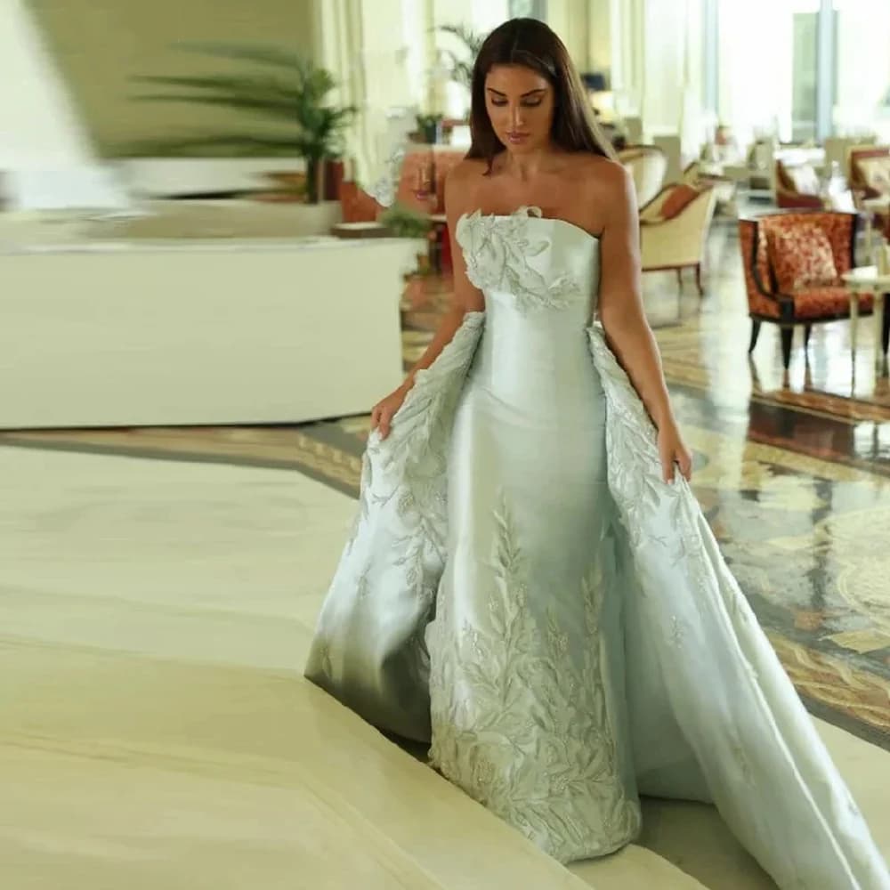 2025 Women's Evening Dresses With Collar Sexy Siren Sleeveless Dance Dresses Washed Length Robe de soirée Customized