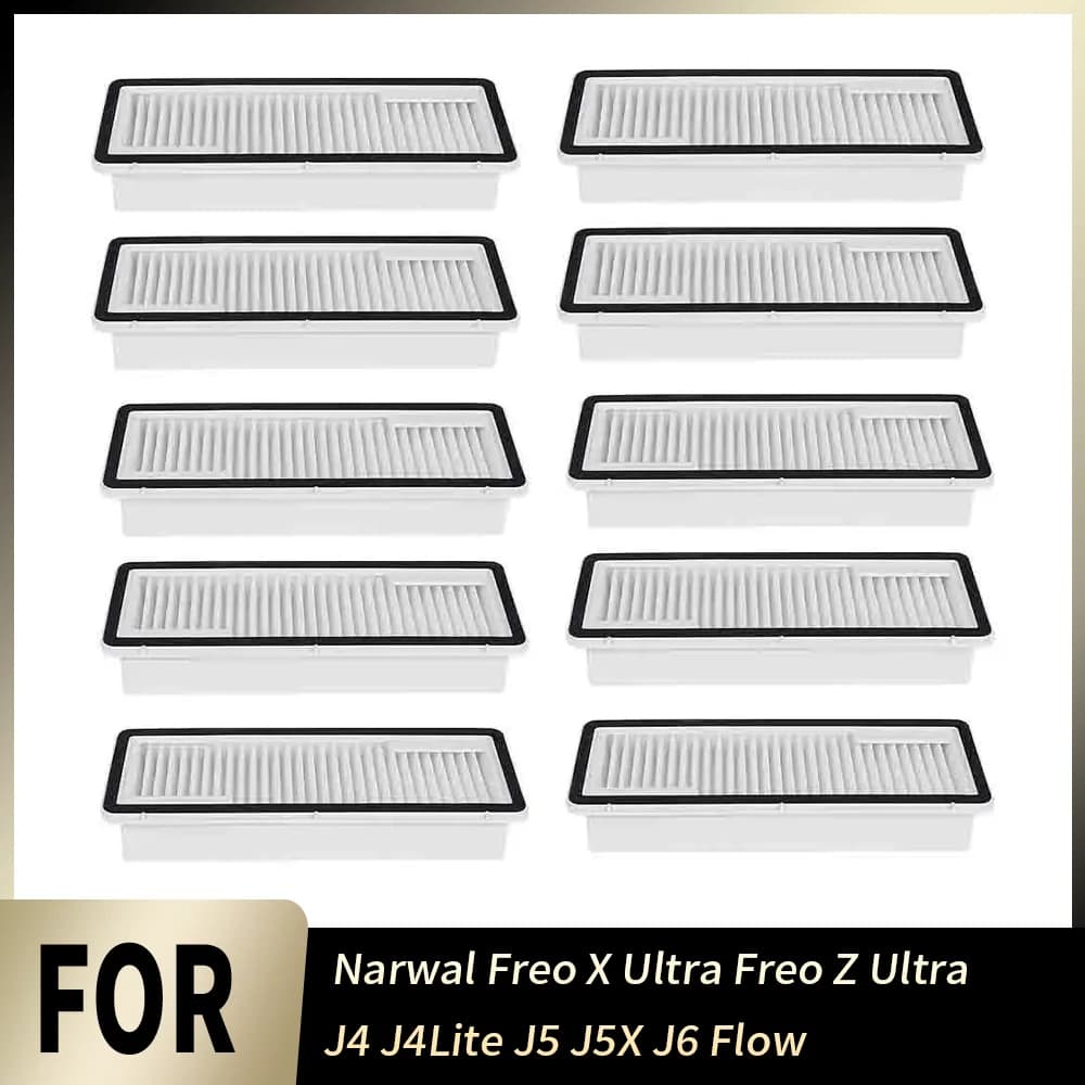 For Narwal Freo X Ultra Freo Z Ultra J4 J4Lite J5 J5X J6 Flow HEPA Filter Easy Replace Perfect Fit Vacuum Cleaner Accessory Part