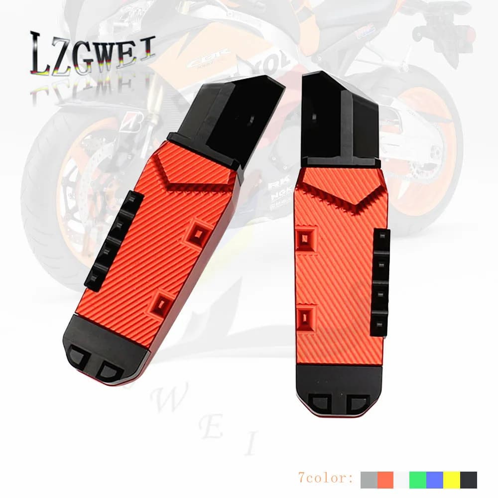 Moto Posteriore Poggiapiedi CNC Per Honda CBR600RR F5 CBR10000RR CBR600 F4 F4I CBR 600 RR 1000 Poggiapiedi In Alluminio Pedane Pedale