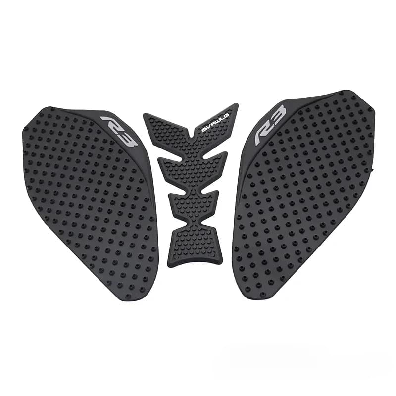For YZF R3 YZFR3 2019 2020 Non-Slip Motorcycle Tank Pad Gas Side Sticker Fishbone Knee Protector Decals