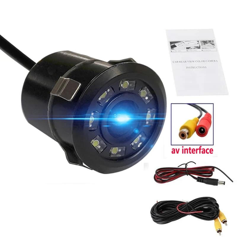 Telecamera per retromarcia GM HD CCD con immagine posteriore, camion di navigazione per auto grandangolare con visione notturna a grande schermo montato su veicolo