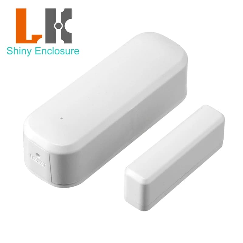 Contenitore in plastica ABS per sensore magnetico smart per porta 70.3x24.4x20.4mm, per sensore anti-graffito, assemblaggio serratura porta, custodia di sicurezza domestica