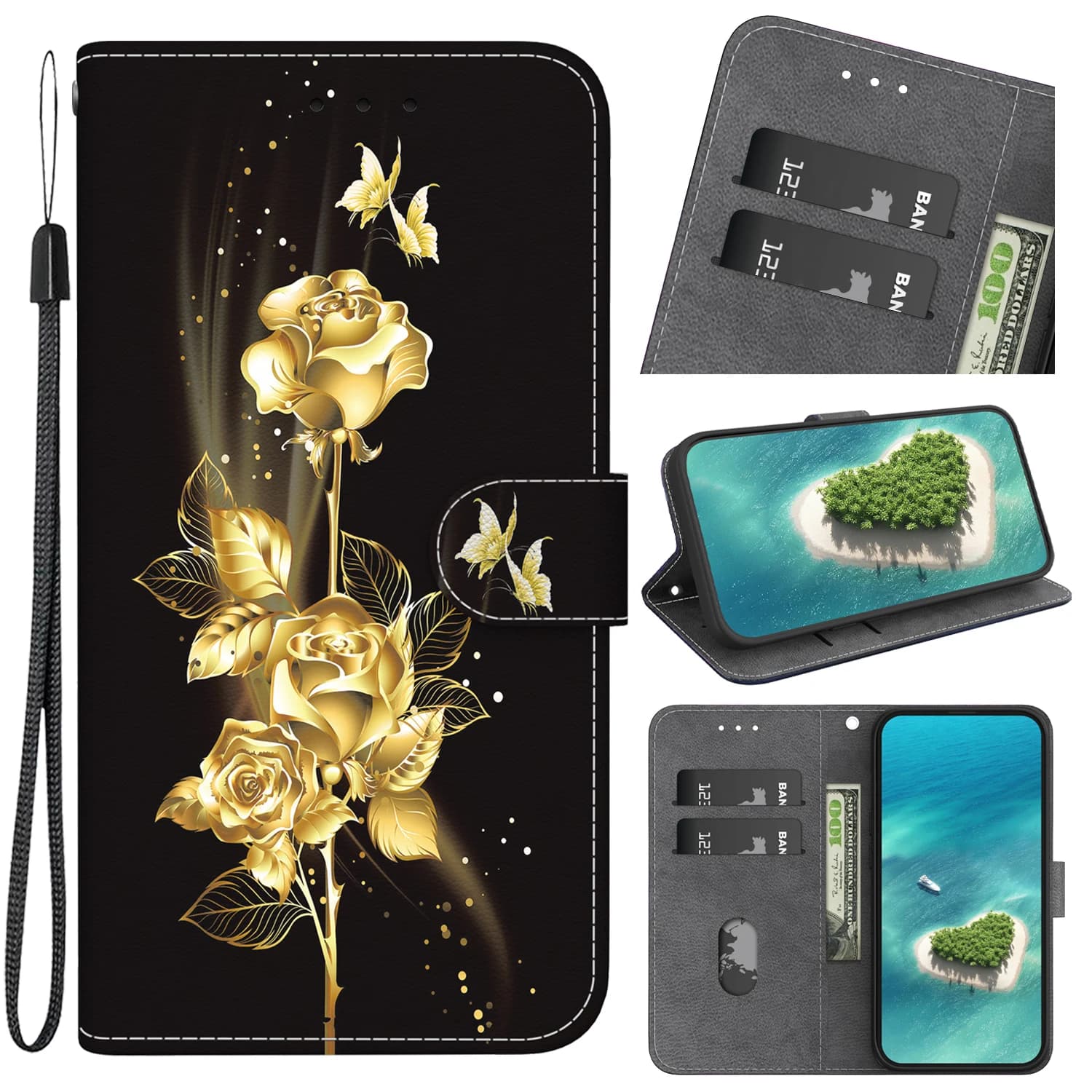 Dipinti Custodie Flip per RedMi K70 K70E K60 K50 K40 K40S K30 Pro Ultra Custodia Cover coque Flip Portafoglio Coperture del telefono Sunjolly per Re
