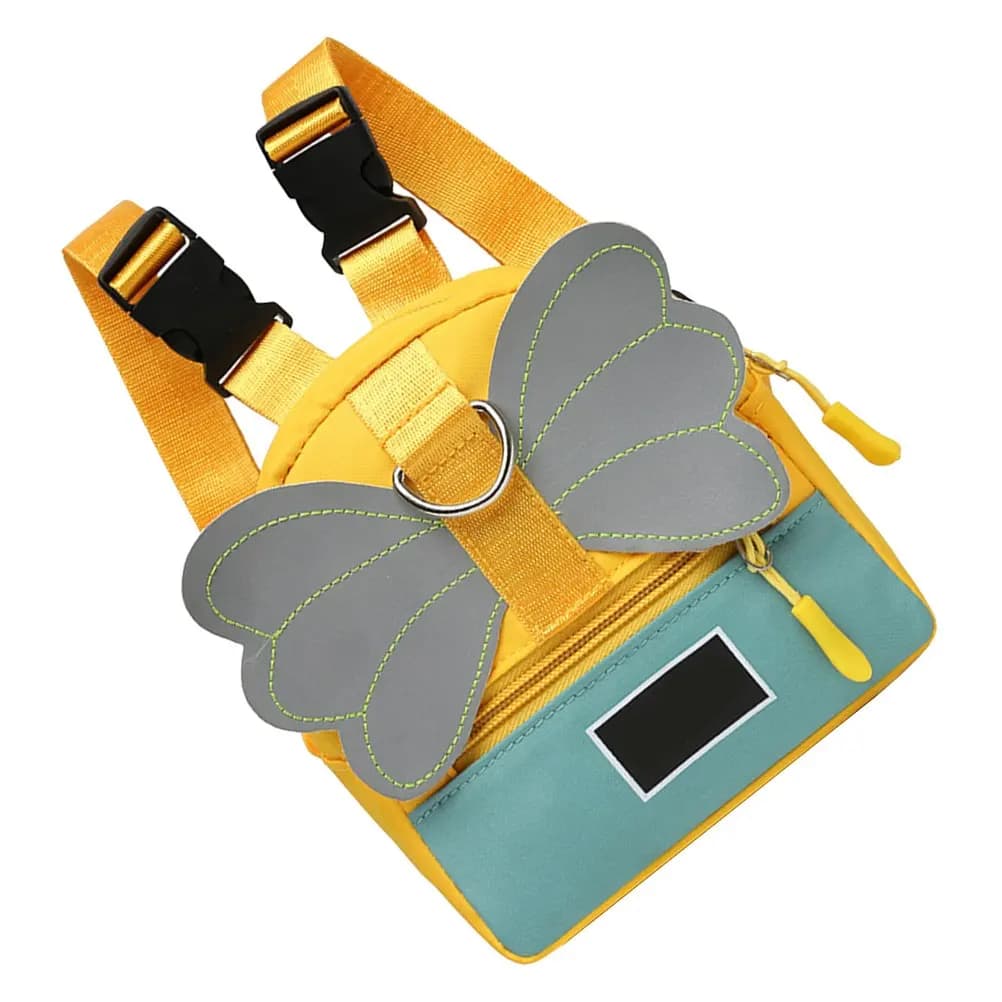 1 Pezzo Gilet Zaino per Animali Domestici con Motivo a Farfalla Riflettente, Facile da Indossare e Togliere, Borsa Portaoggetti per Trasporto Autonomo degli Animali per le Esigenze Quotidiane