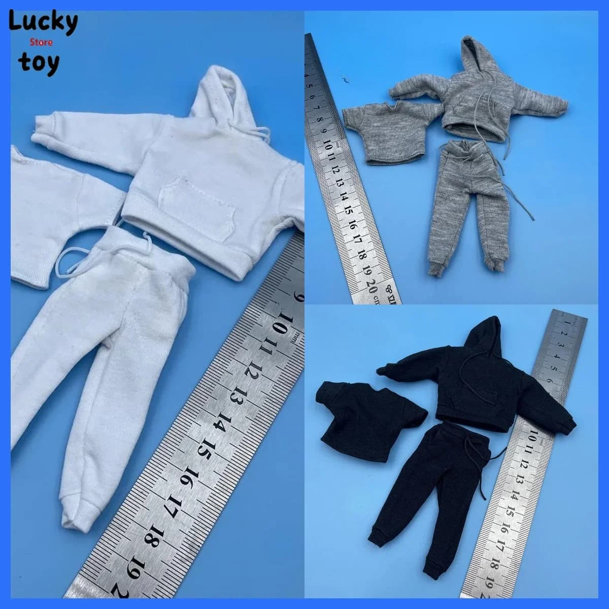 1/12 Bilancia Soldato Maschile Sport Felpa Con Cappuccio Pantaloni T-Shirt Casual Pantaloni Set Modello per 6 ''Action Figure Accessori Per Il Corpo Modello di Bambola