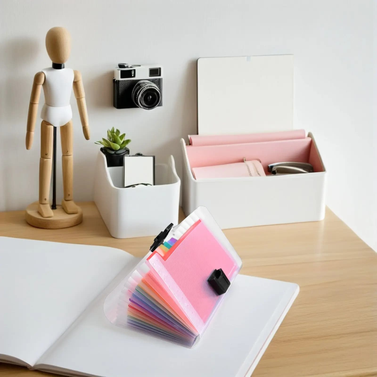 13 Pockets Document Organizer Bag File Folder Cash According Accordion Paper Folders