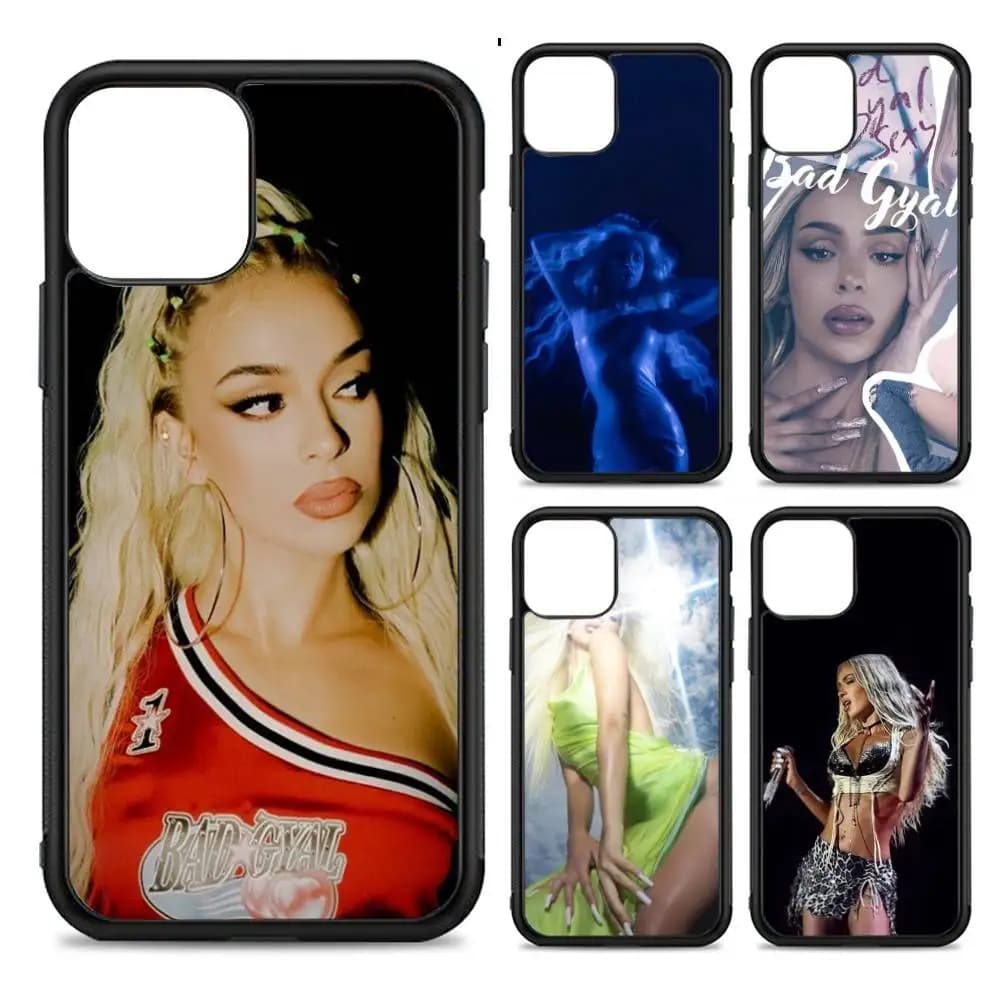 Bad Gyal Phone Case For IPhone 17 16 15 14 13 Plus 12 11 Pro Max PC+TPU Cases Back Cover