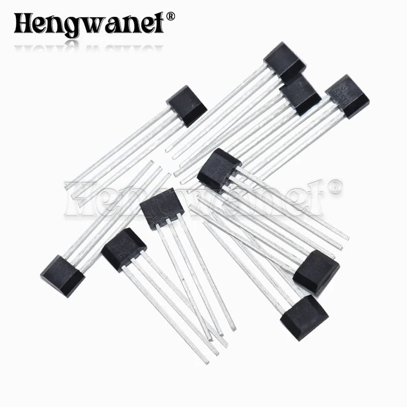 10 pz. sensore a effetto Hall SS41F A3144 SS49E 44E TO-92, sensore a effetto Hall a 3 pin per Arduino