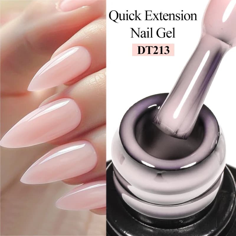 Gel per unghie ad estensione rapida da 7 ml, 42 colori, gel per costruttore LED UV per principianti, lunga durata, resistente alle trucioli, manicure per unghie fai da te