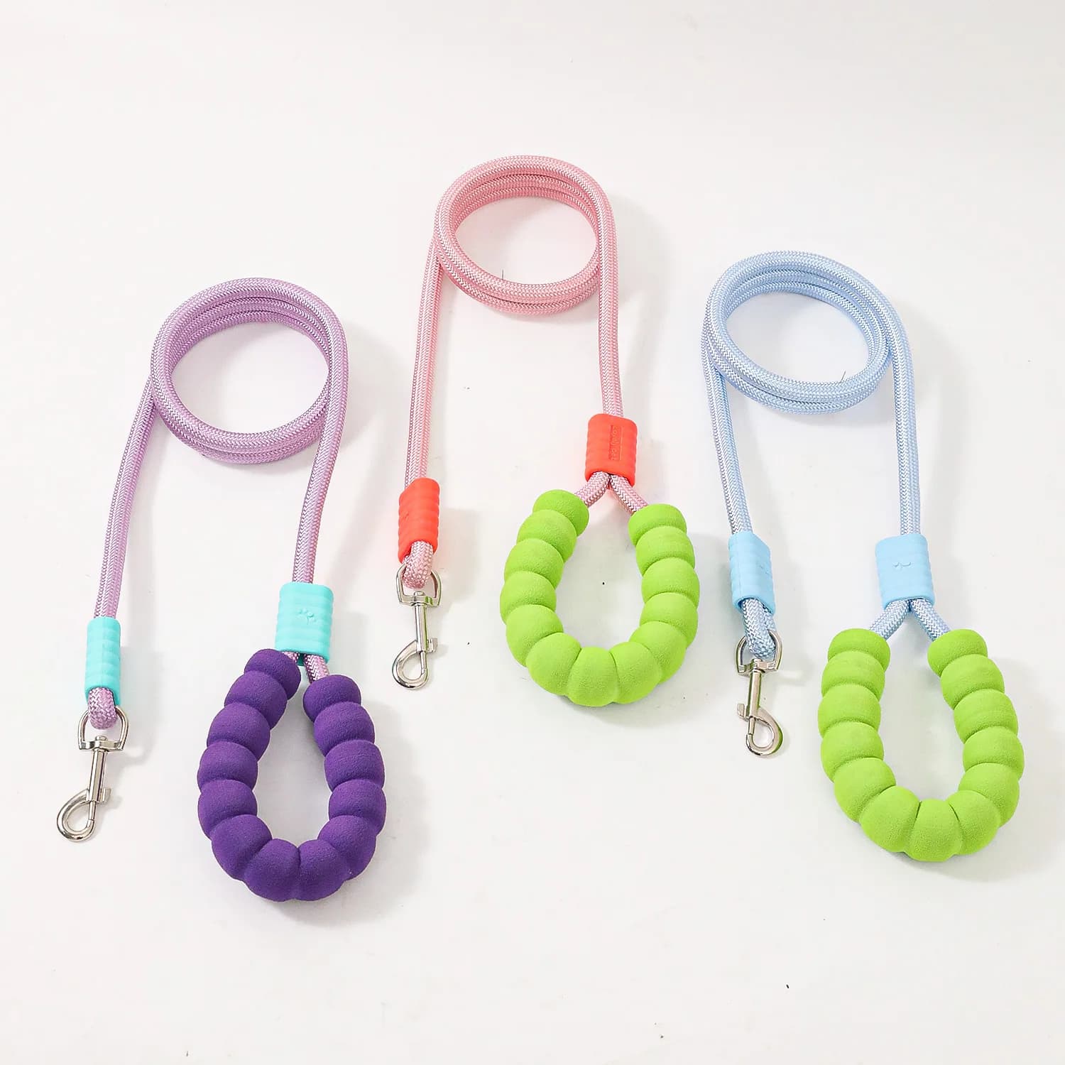 Guinzaglio per Cani con Collare Regolabile, Guinzaglio in Nylon per Animali Domestici, Cintura in Corda Resistente, Accessori Leggeri per Cani