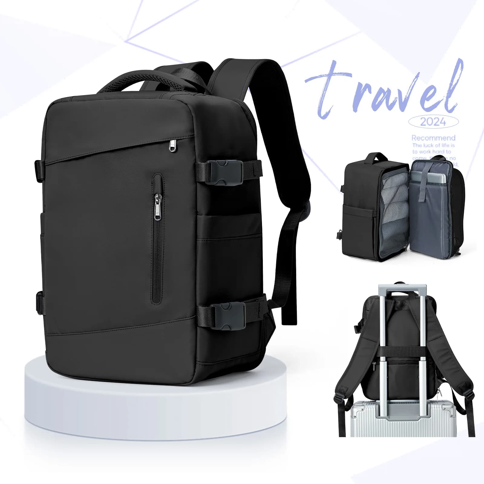 Zaini da lavoro per borse da uomo Zaino da donna da viaggio 40x20x25 Ryanair Carry-On, Zaini per laptop Zaini universitari Bluey