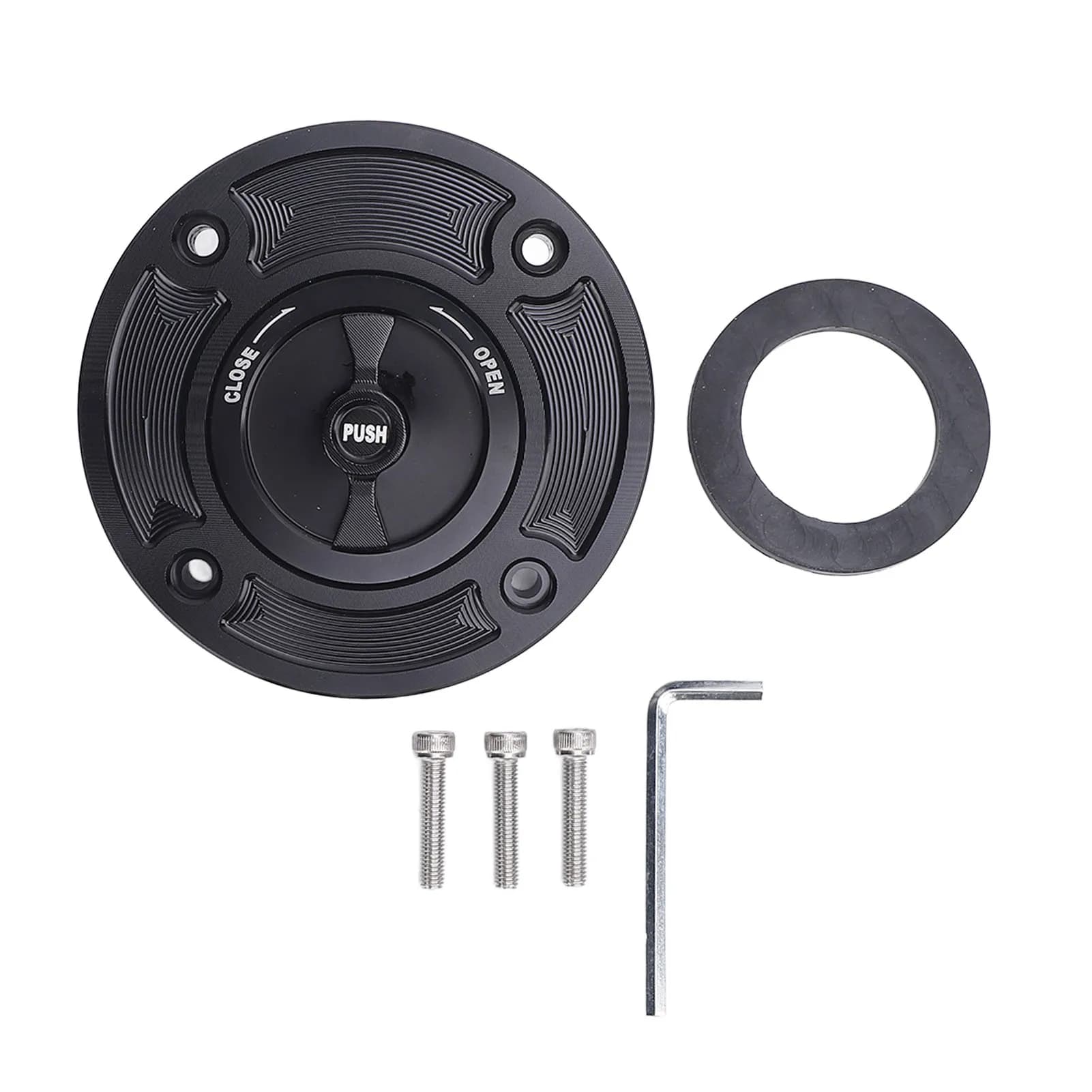 Tappo Serbatoio Carburante Moto, Coperchio Serbatoio Olio/Gas di Ricambio per Suzuki TL1000S TL1000R GS500 GS600F GSF1200 Bandit 1200