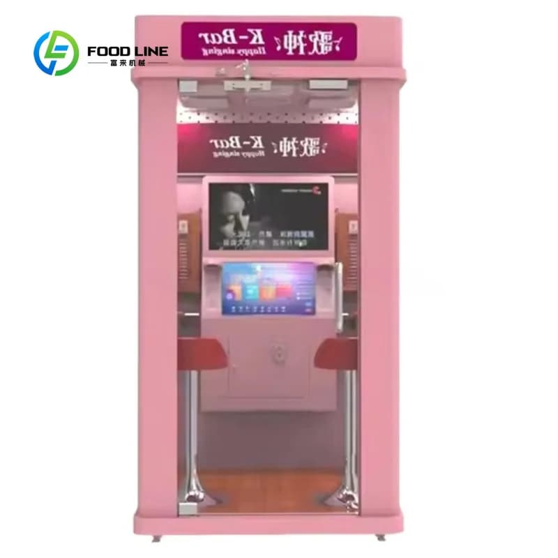 Customized Shopping Mall Jukebox Karaoke Machine Coin Operated KTV for Bars Made of Durable English Language Support