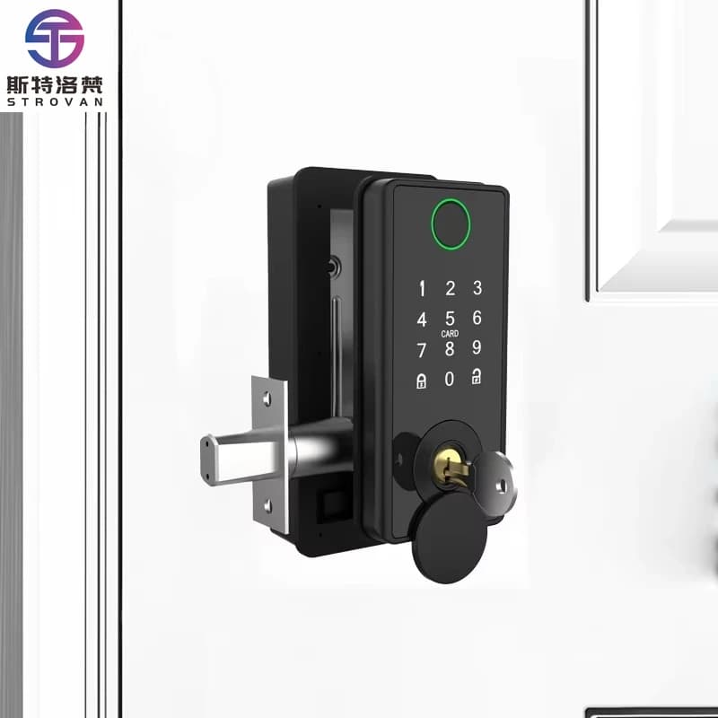 Smart Lock elettronico Home Smart Lock biometrico per impronte digitali Smart Lock digitale per porta d'ingresso