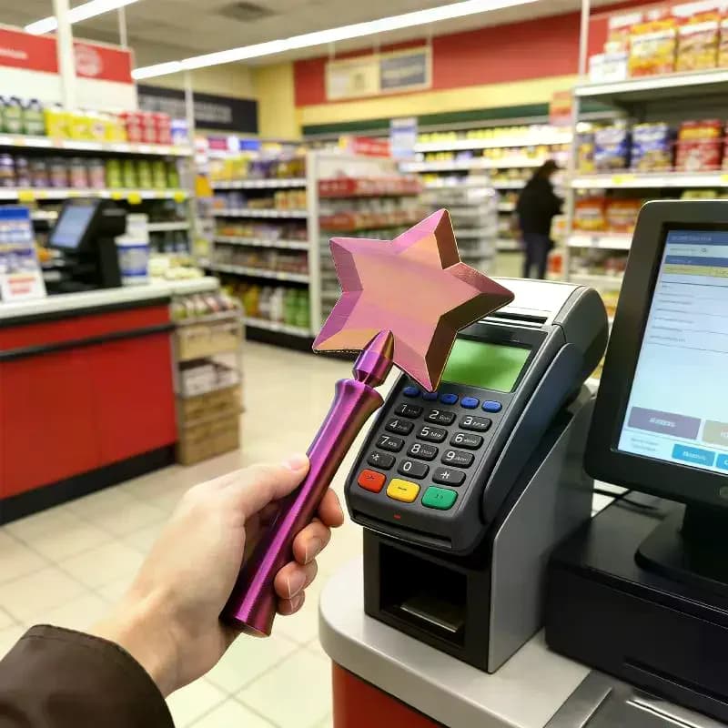 Porta carte di credito da 36,8 cm, carino e alla moda, creativo, stampato in 3D, con tecnologia Tap To Pay, leggero e portatile.
