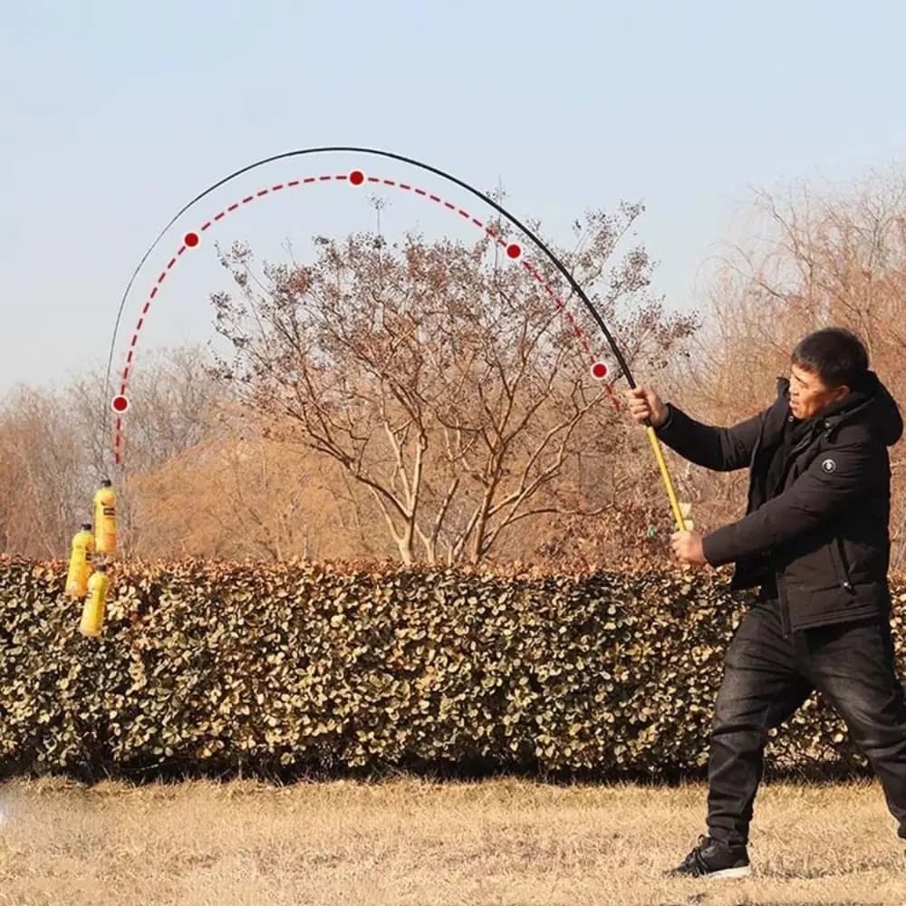 Canna da Pesca Telescopica 1.8m-4.5m per Fiume e Stagno, Canna da Feeder per Carpe, Mini Canna Ultraleggera per Pesca in Acqua Dolce