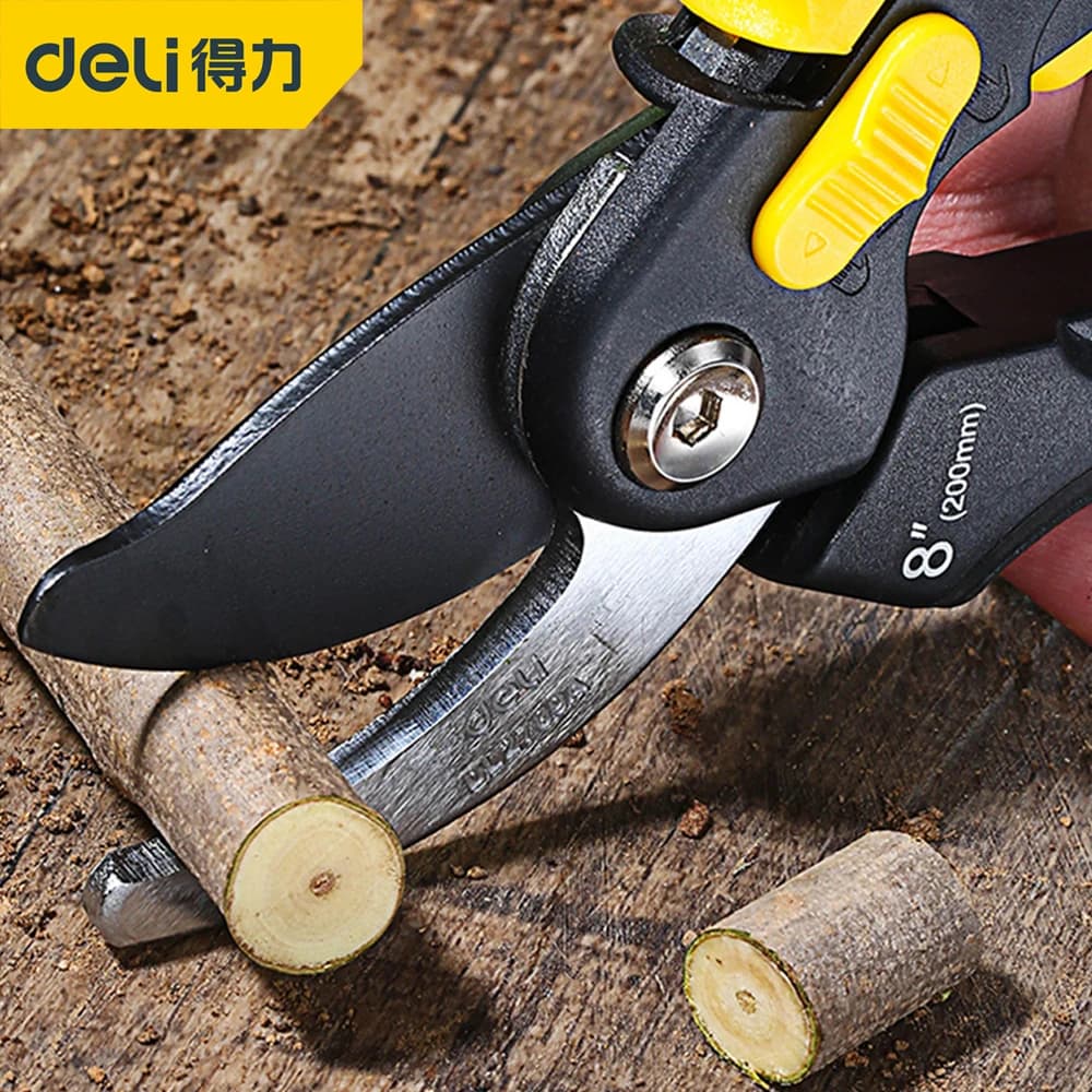 DELI gardening pruning shears Set of foldable saws from 7 " fruit tree inverting in pot durable tools for saving labor pruning of the garden of the orchard