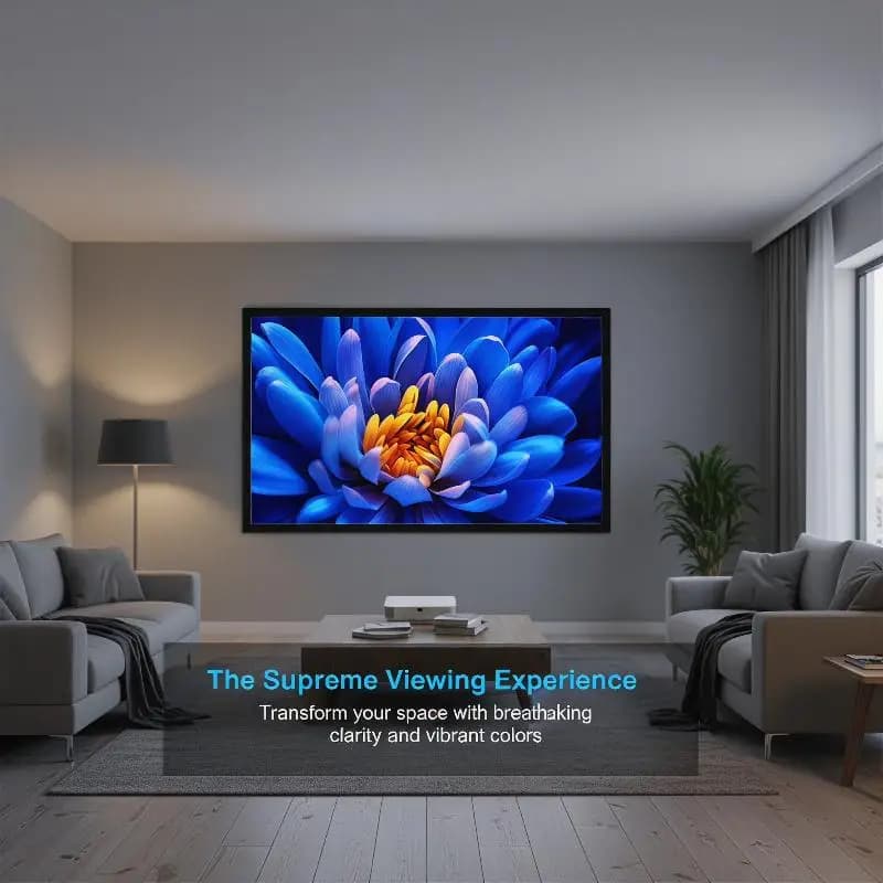 Portable Anti-Light Projector Screen Easy to Use Multiple Sizes Available for Educational Settings