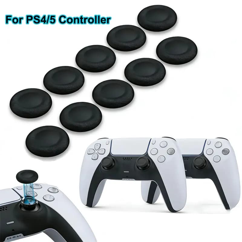 Cappucci di Ricambio per Joystick PlayStation 5/PS4, Copri-Levette per Controller, Parti di Riparazione per Accessori Gamepad PS5/Xbox