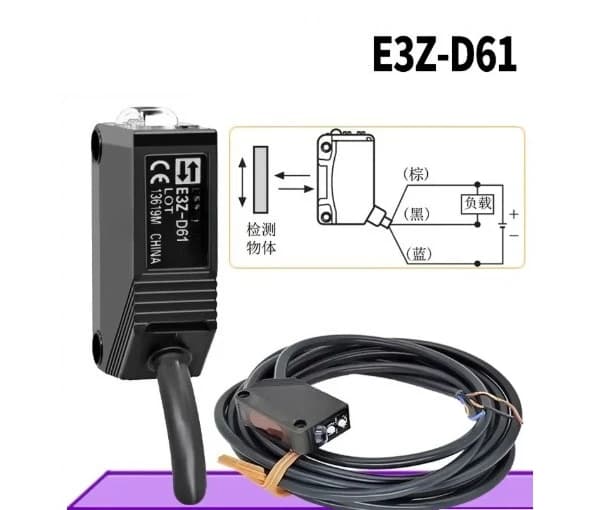 For omron e3zg photoelectric switch e3z-d61 diffuse npn sensor 0.1m