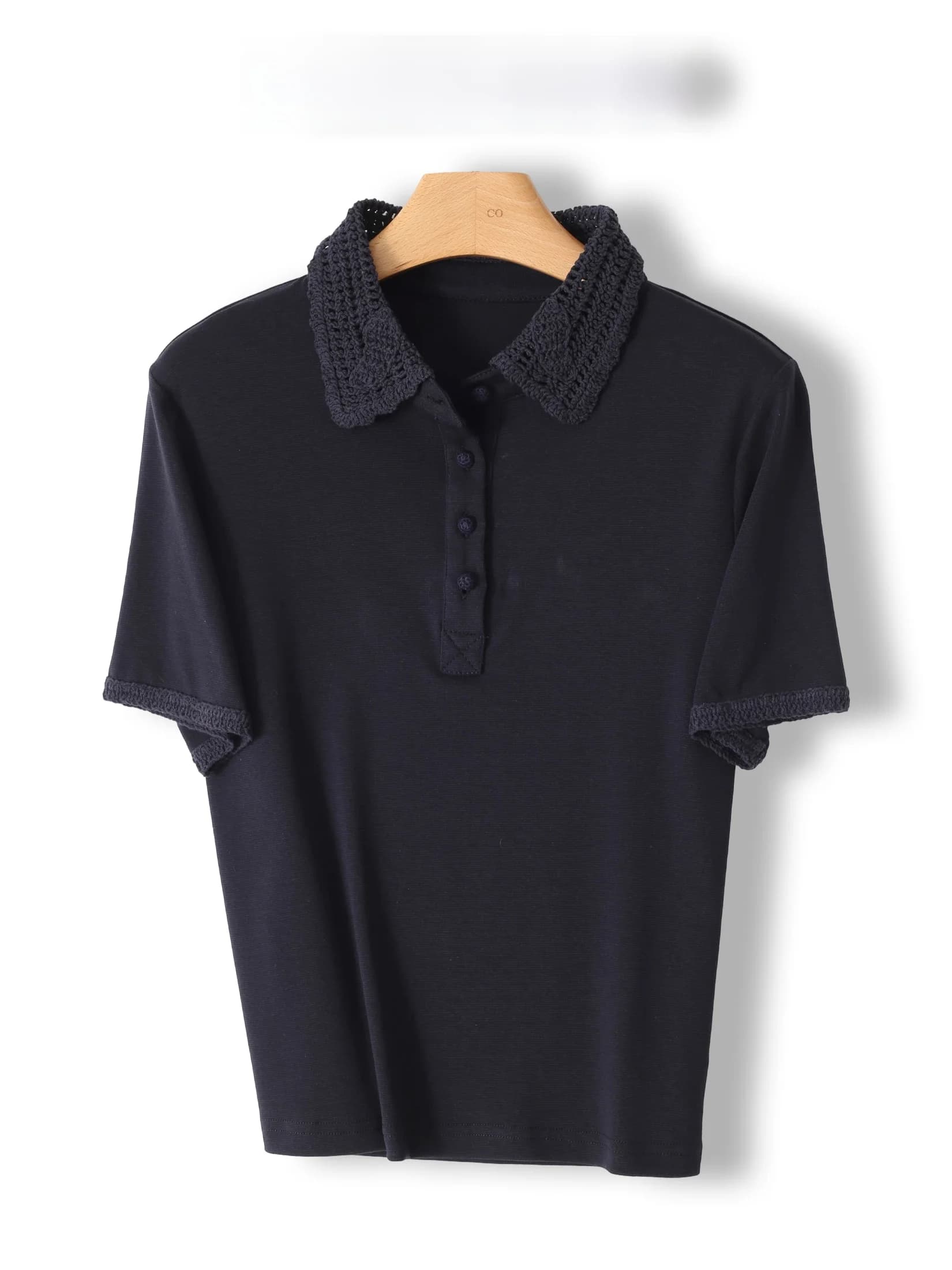 T-shirt da donna slim fit a maniche corte, casual, versatile, snellente, estiva, alla moda, in cotone, stile basic, lunghezza normale