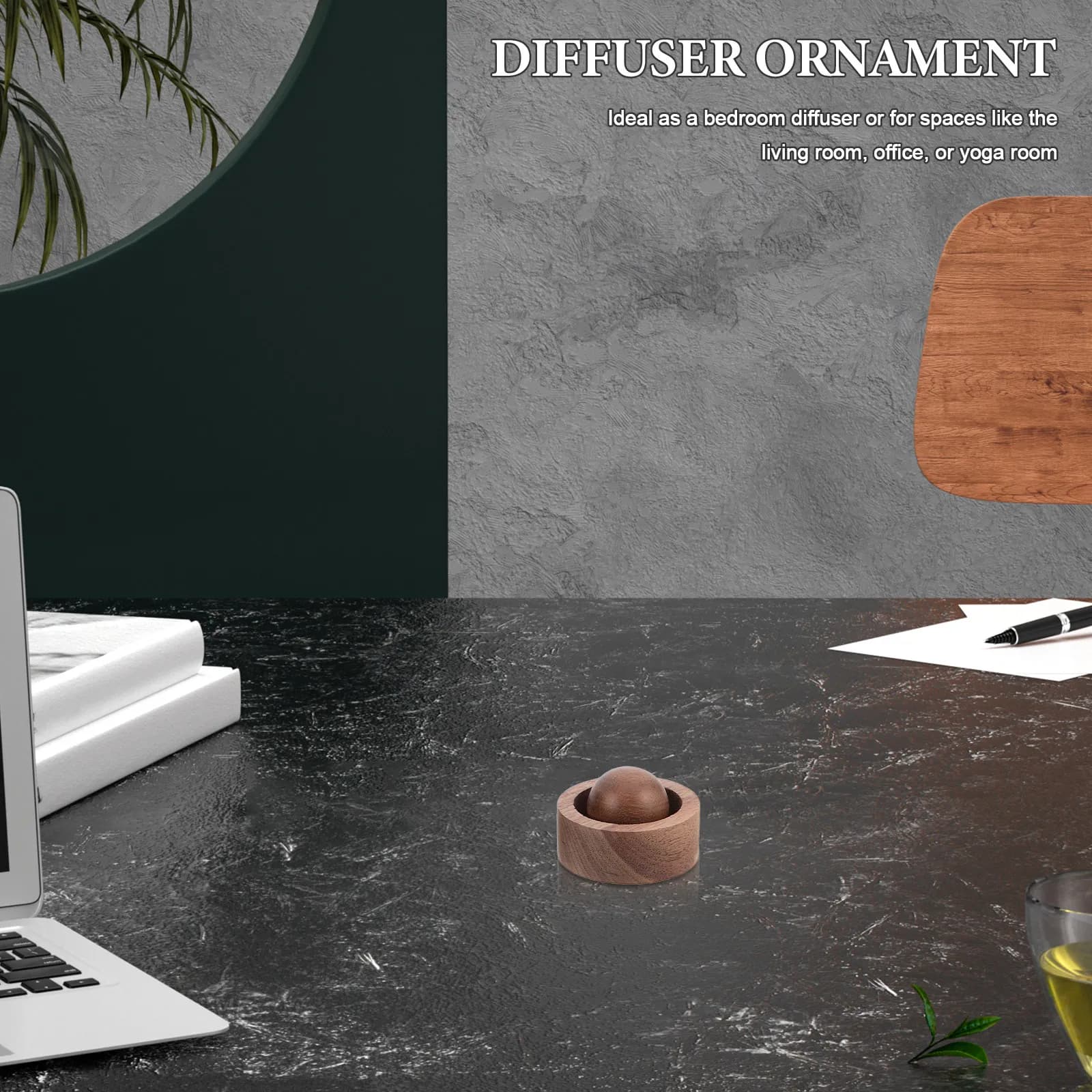 3 pcs Aromatherapy Home Oil Essential Diffuser Halloween Christmas New Year Home Fragrance Diffuser Wood