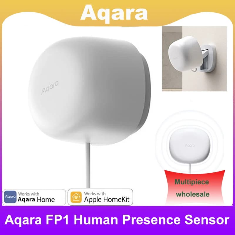 Aqara Human Presence Sensor FP1 Zigbee 3.0 Smart Home High Precision Sensor for Apple Homekit Human Presence Sensor FP2