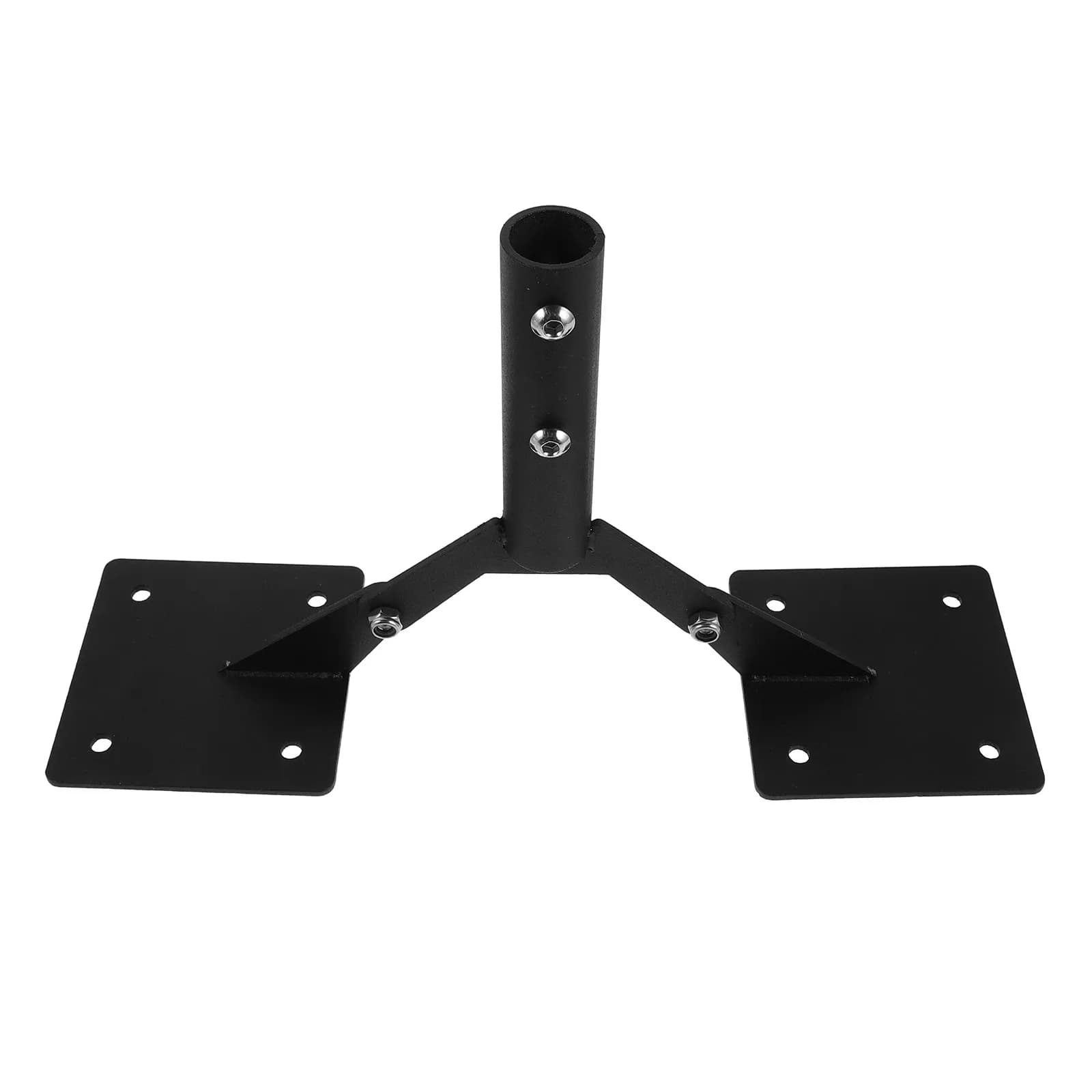 Adjustable Weather Vane Roof Mounting Bracket Carbon Steel Garden Yard Patio Weathervane Stand Outdoor Weather Monitoring