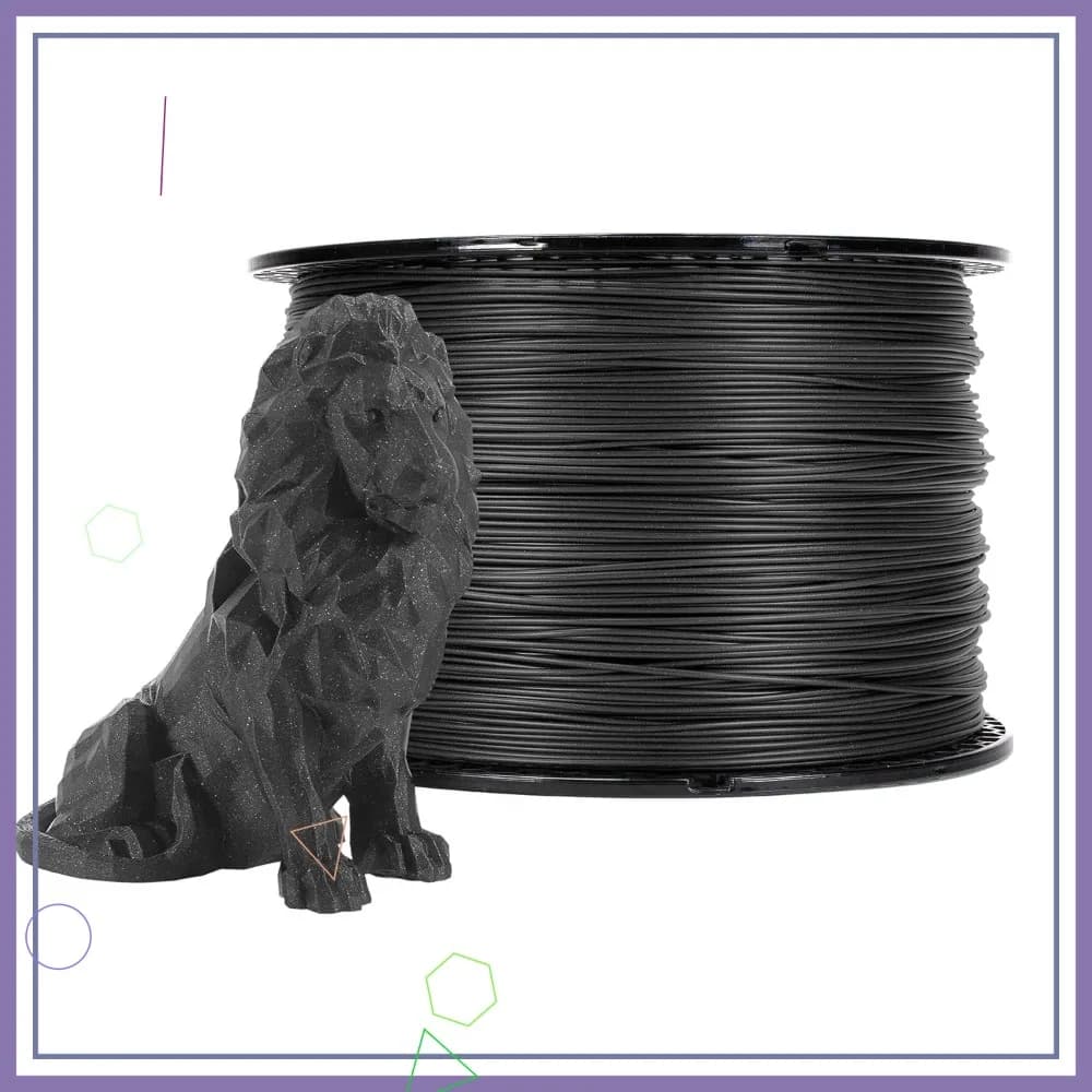 Filamento PLA per Stampante 3D 1.75mm Bobina da 2kg Alta Precisione ±0.02mm Facile da Stampare Basso Deformarsi