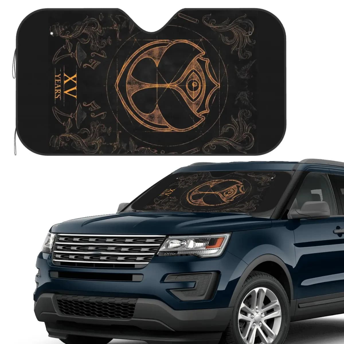 Lusso Tomorrowland (3) Parabrezza Parabrezza anteriore per auto Finestra Parasole Accessori Coperture