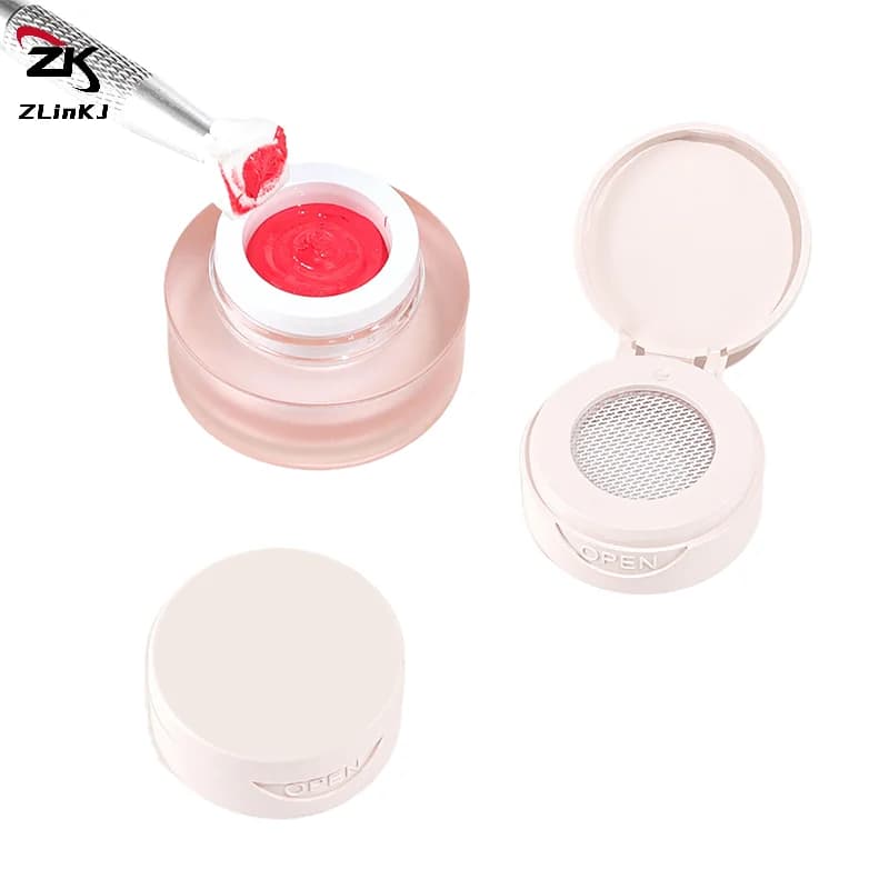 1 pcs 2/3/5g enamel dispenser for nail polish/container/support gel