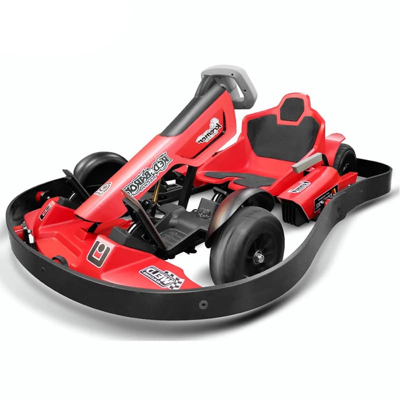 Kart cinesi con pedale a batteria elettrica per adolescenti e adulti per corse
