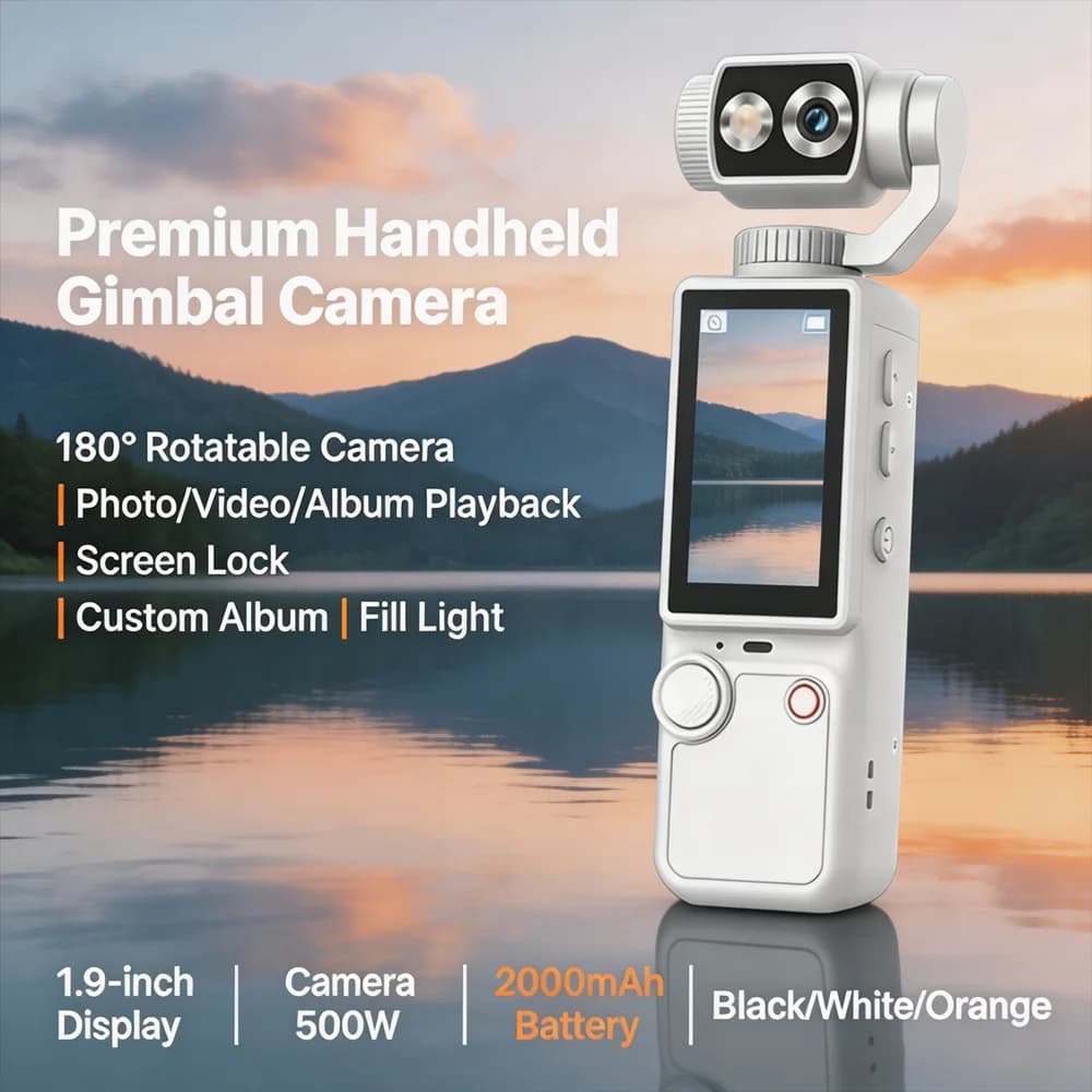 Videocamera Sportiva Ultra HD 4K WiFi Anti-Shake Impermeabile Portatile Mini Camcorder per Casco Ciclismo Immersioni Viaggi all'Aperto