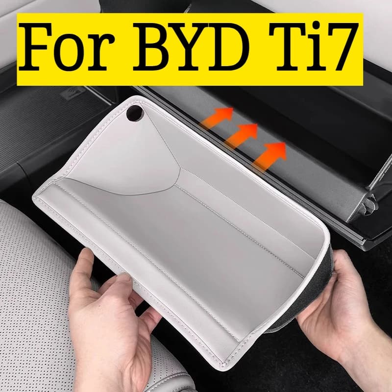 Organizer per Vano Portaoggetti del Co-Pilota, Accessorio Decorativo Interno per Auto, Compatibile con BYD Ti7
